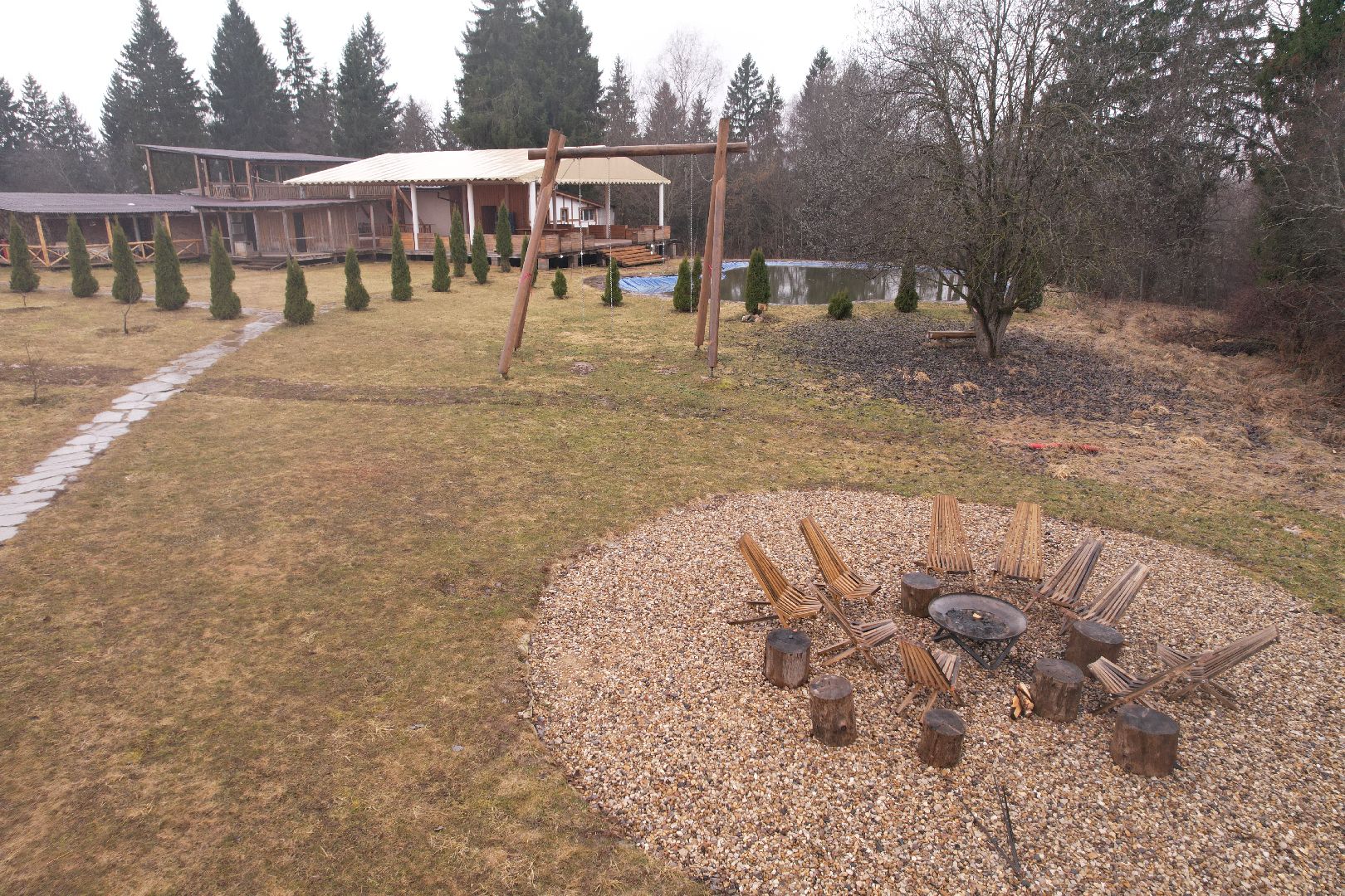 видео с коптера, эко-отель подмосковья, эко-отель под можайском,