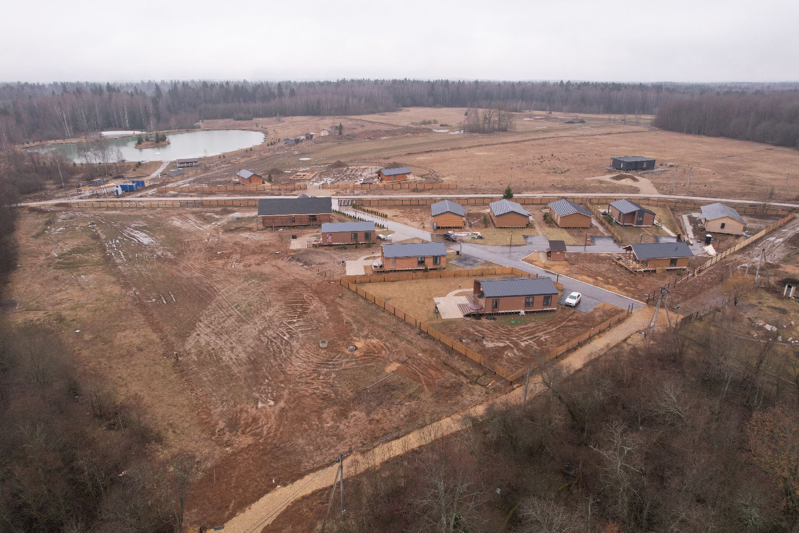 видео с коптера, эко-отель подмосковья, эко-отель под можайском,