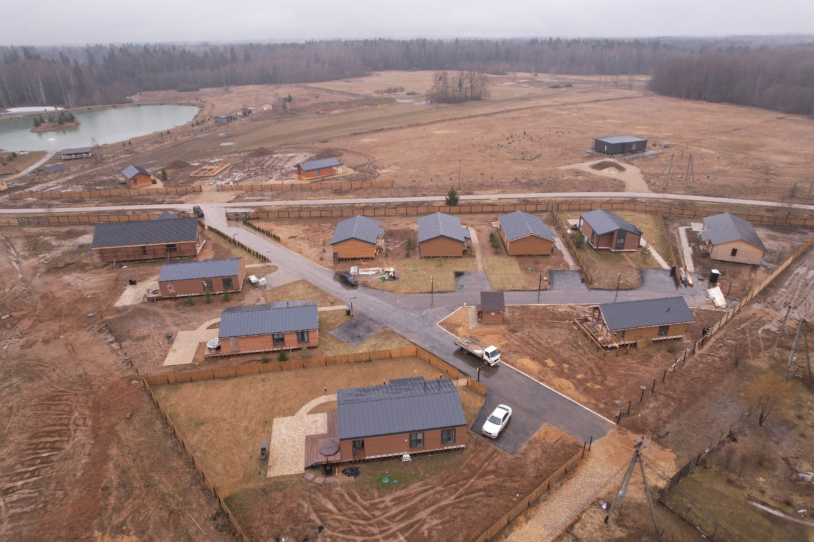 видео с коптера, эко-отель подмосковья, эко-отель под можайском,