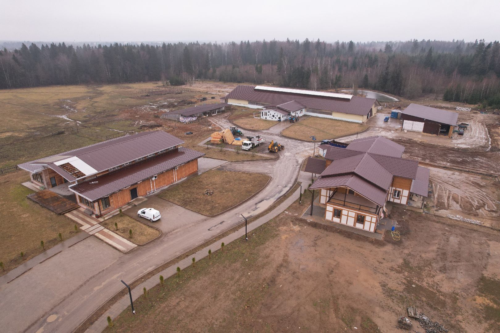 видео с коптера, эко-отель подмосковья, эко-отель под можайском,