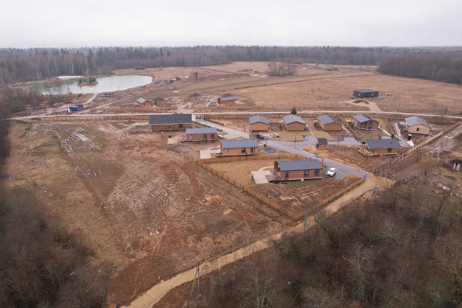 видео с коптера, эко-отель подмосковья, эко-отель под можайском,