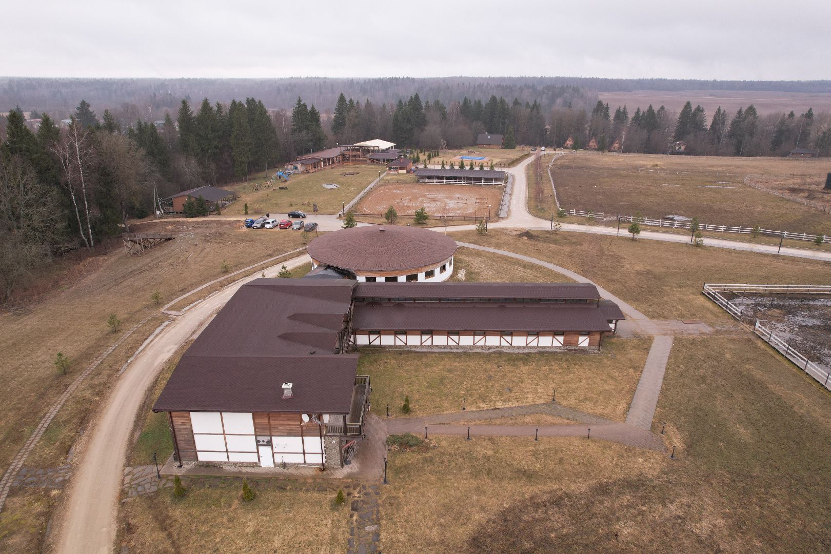видео с коптера, эко-отель подмосковья, эко-отель под можайском,