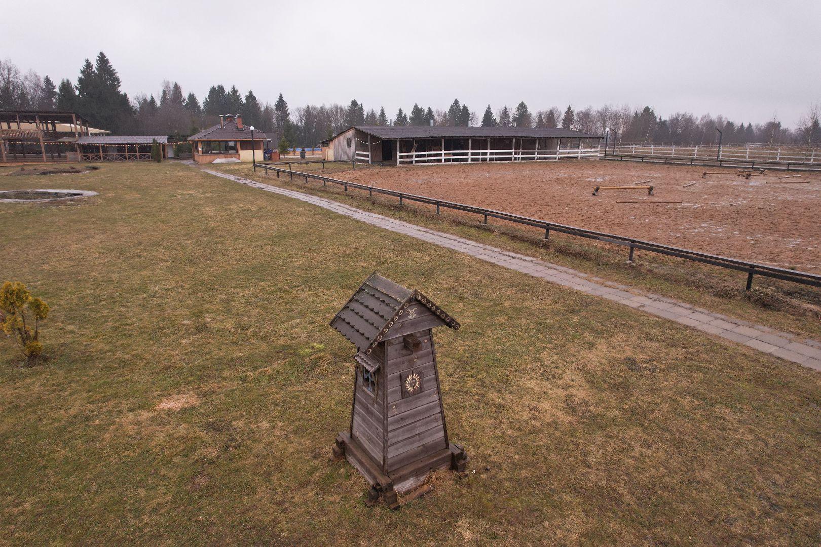 видео с коптера, эко-отель подмосковья, эко-отель под можайском,