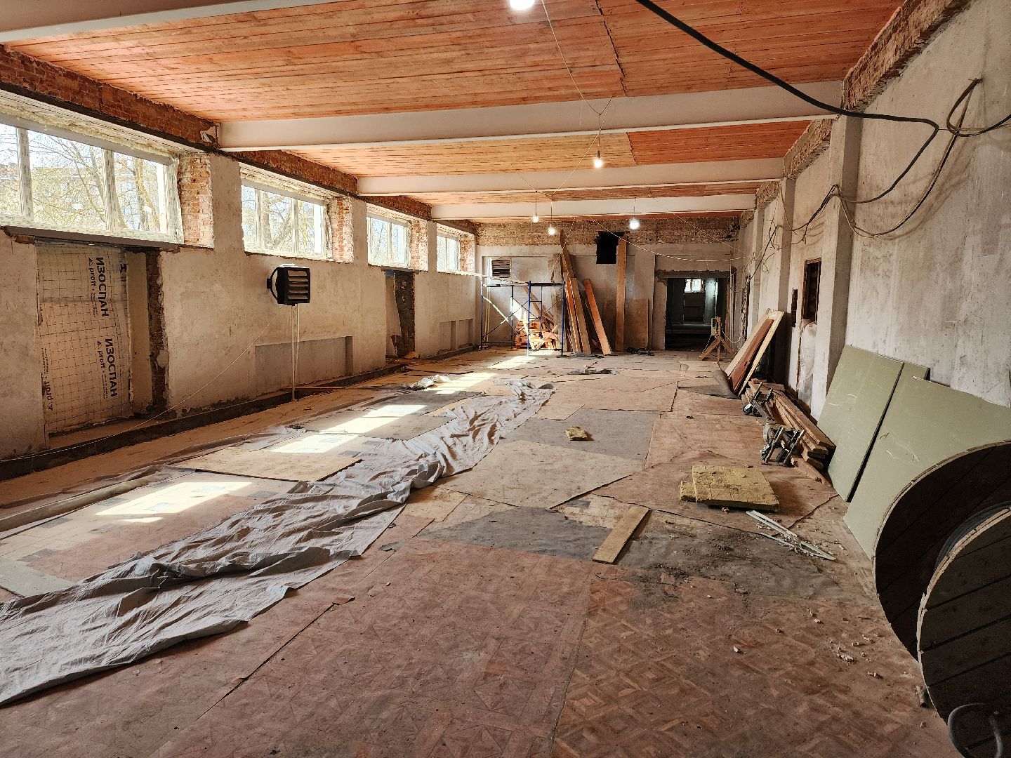 цдк имени нариманова, шатура,капитальный ремонт дк,