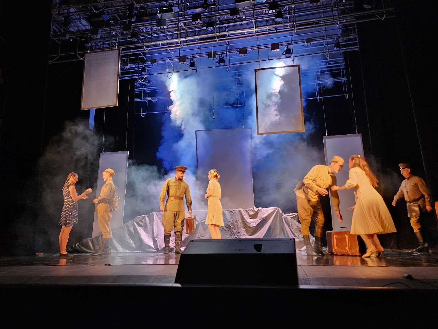 мытищи, премьера спектакля, 80 - летие победы,