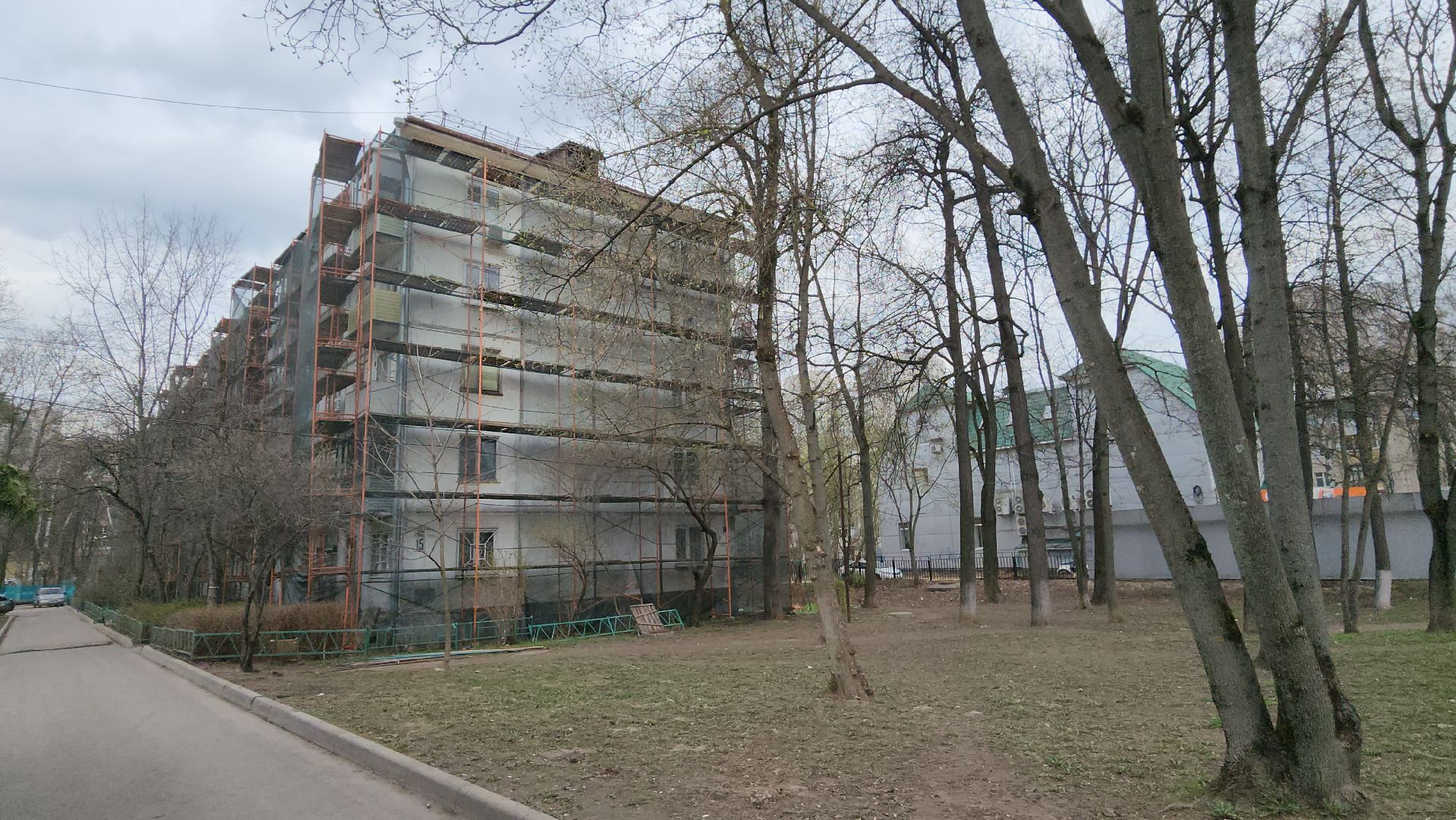 пушкино, капремонт, ремонт фасада дома, подрядная организация, штукатурные работы,вертикалки,