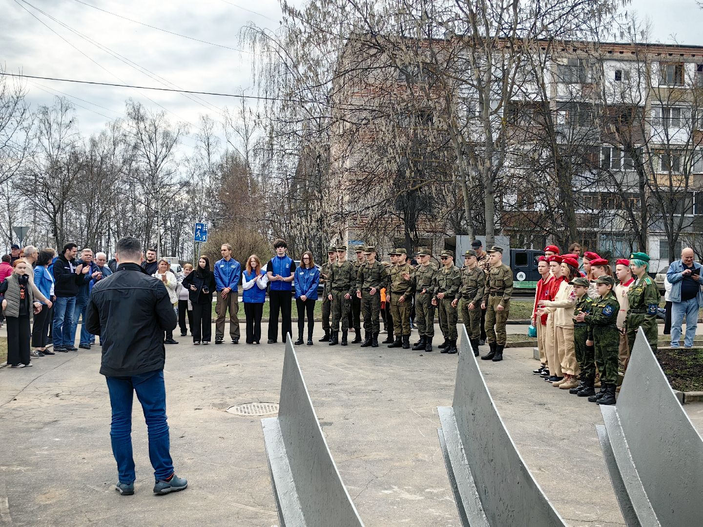 кедр, яблоня, акция, посадка деревьев,