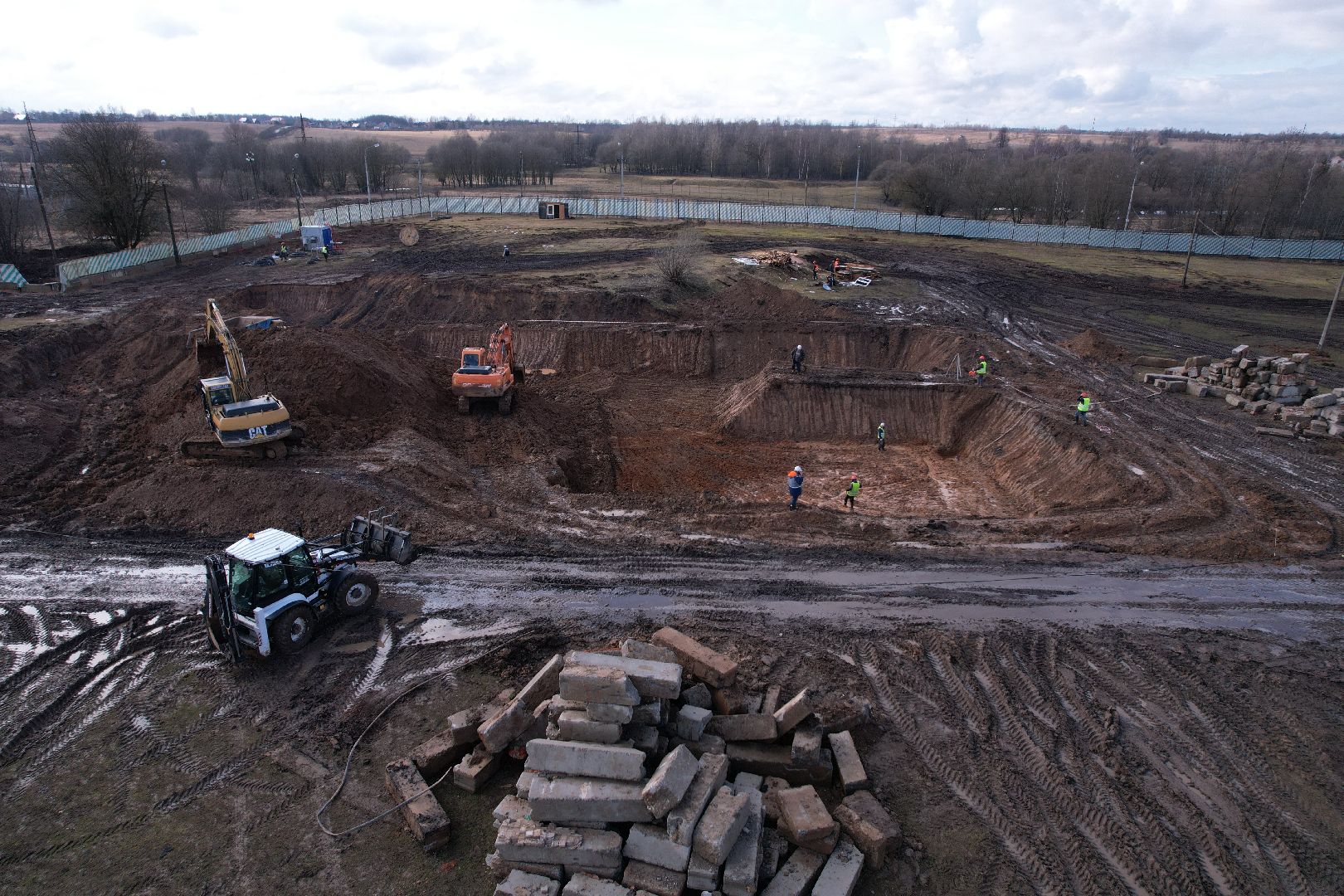 видео с коптера, стадион спартак, спорт в можайске,