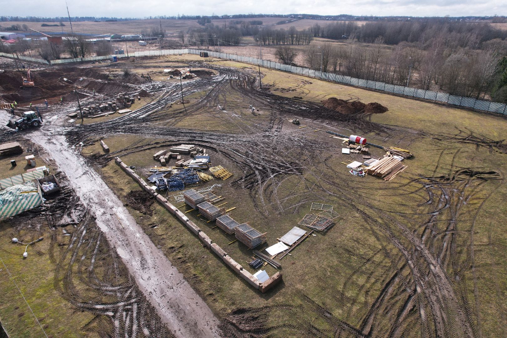 видео с коптера, стадион спартак, спорт в можайске,