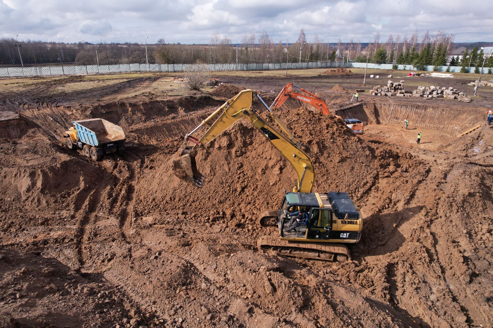 видео с коптера, стадион спартак, спорт в можайске,