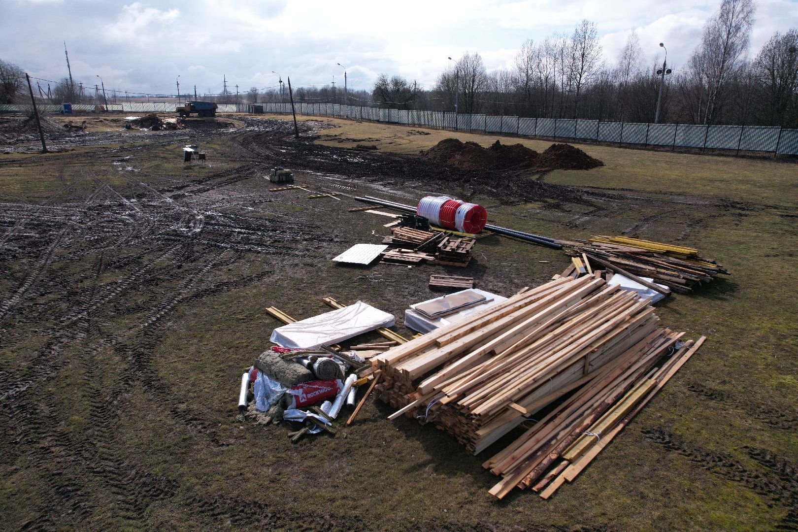 видео с коптера, стадион спартак, спорт в можайске,