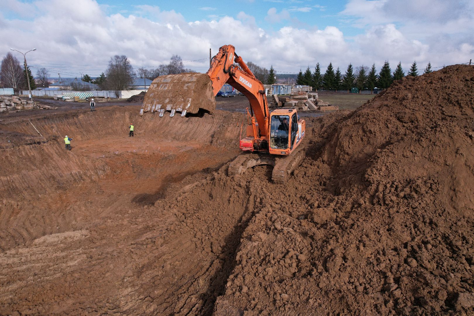 видео с коптера, стадион спартак, спорт в можайске,