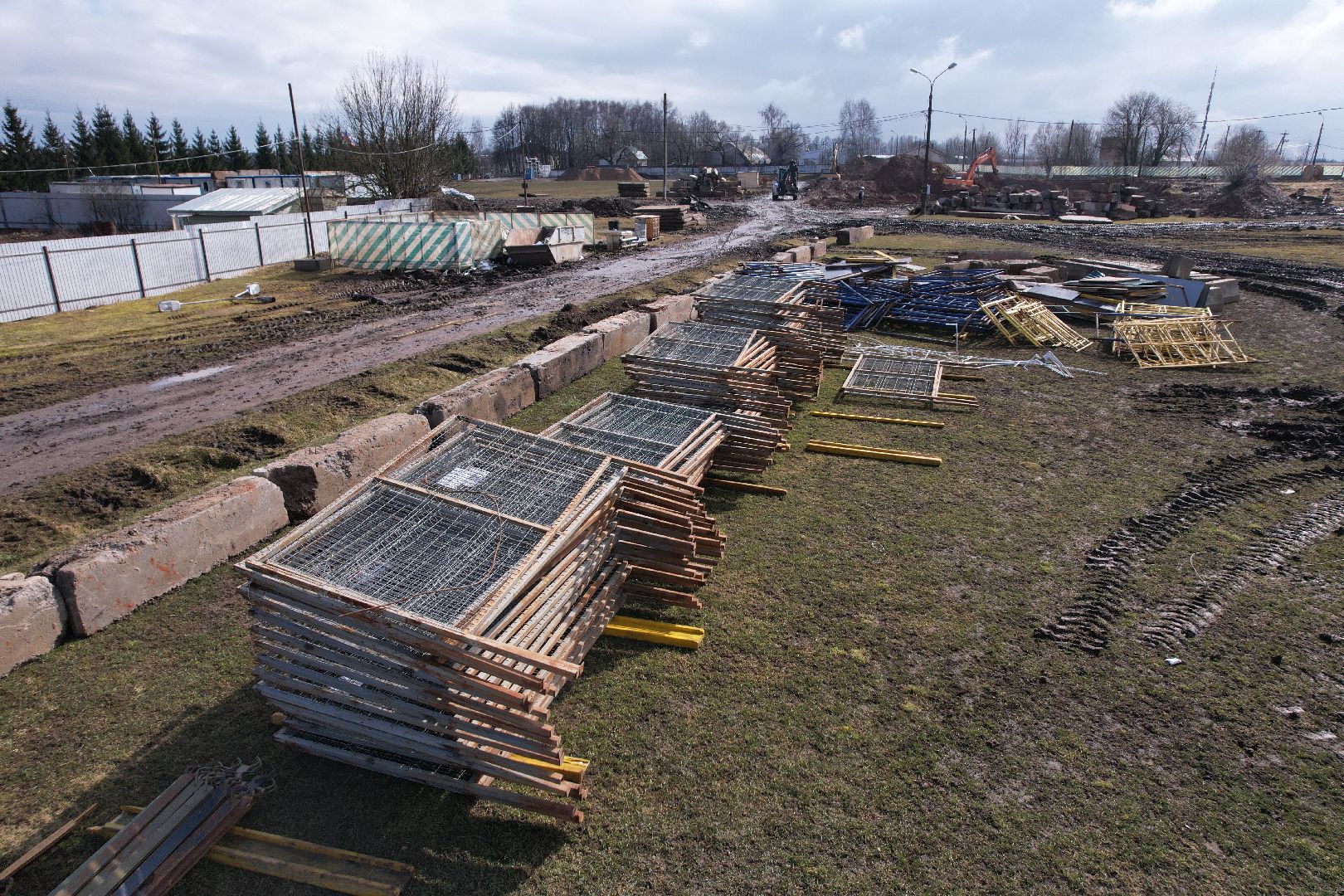видео с коптера, стадион спартак, спорт в можайске,