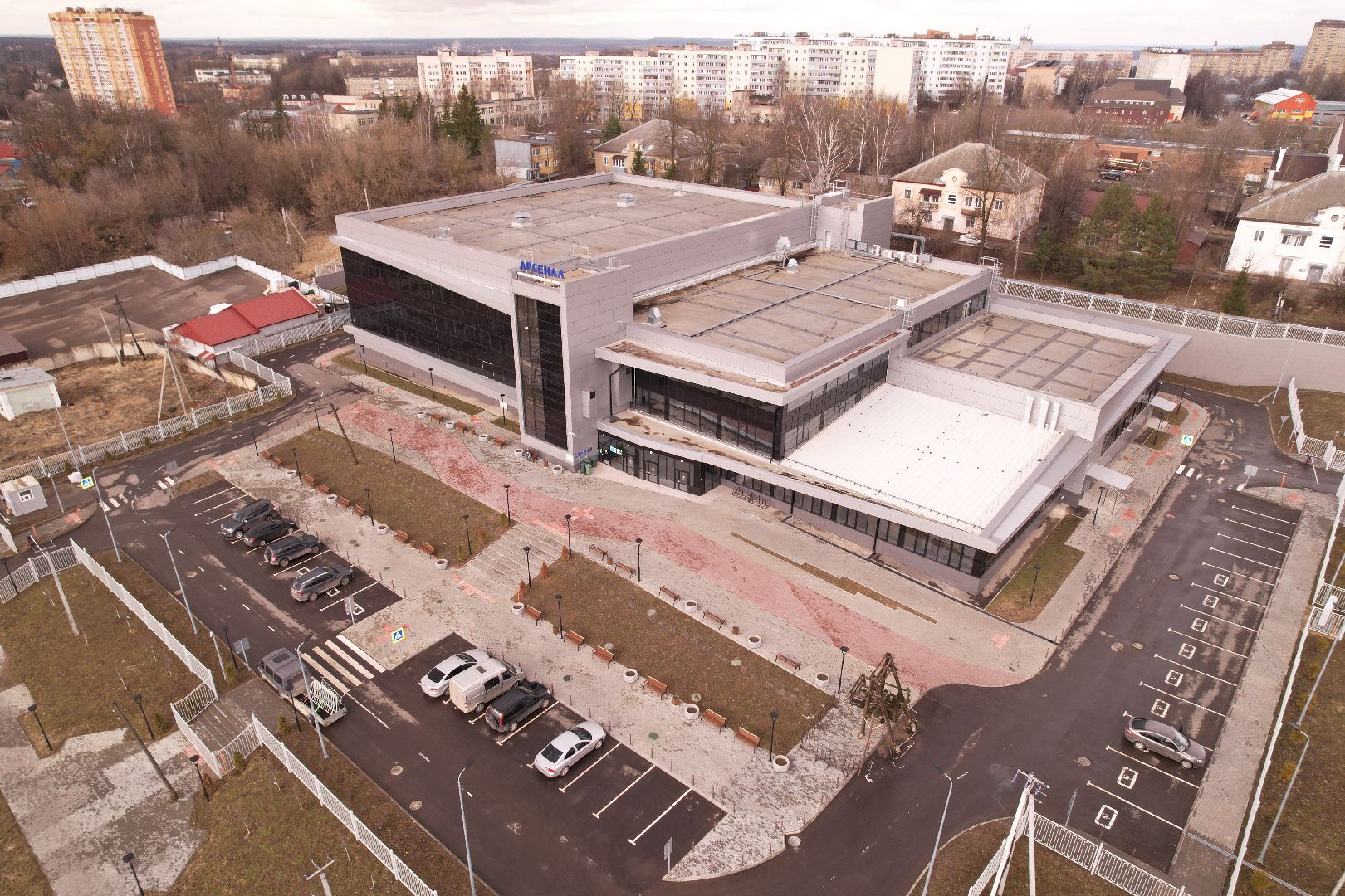 видео с коптера, фок арсенал, гто в можайске,