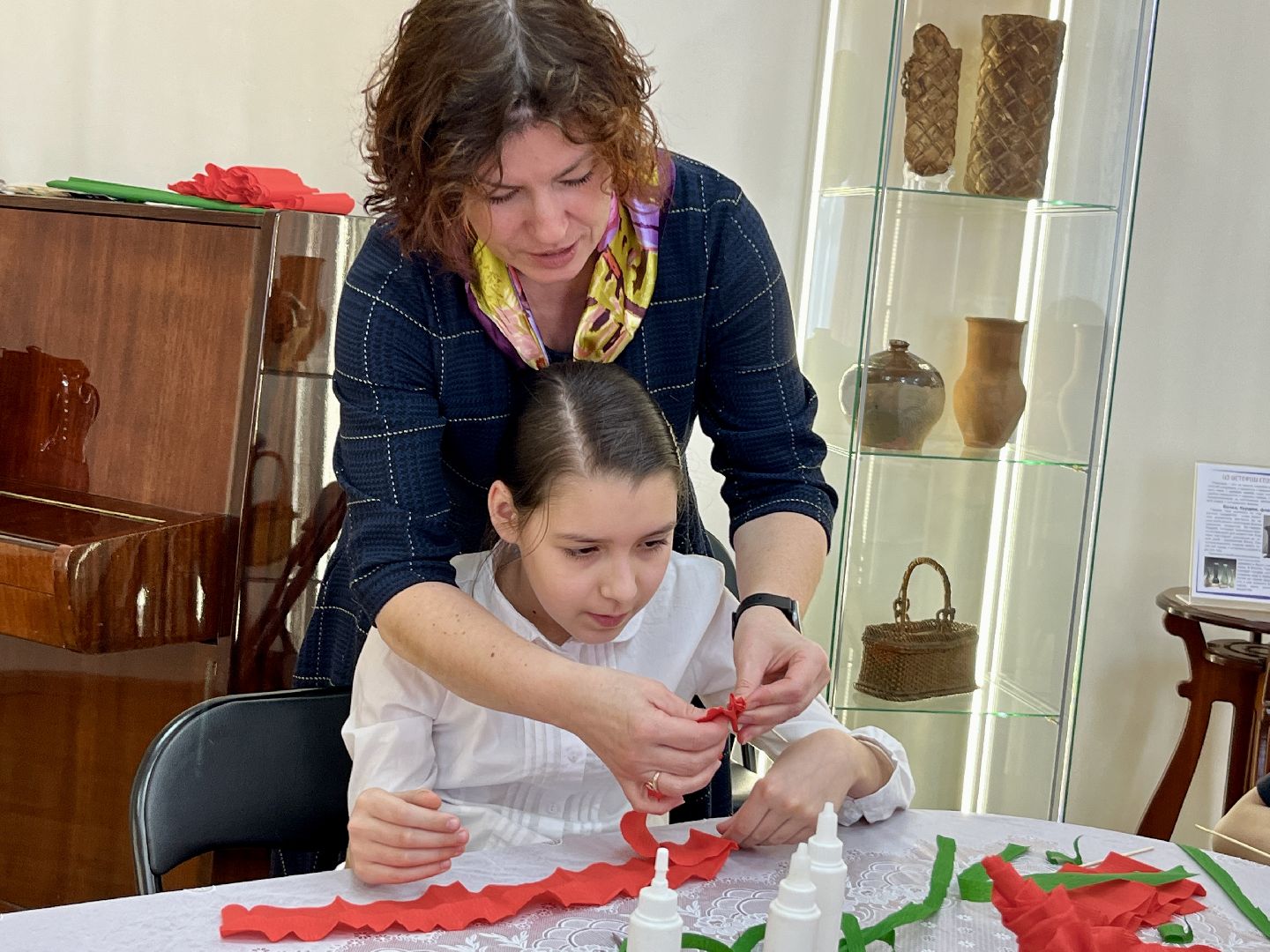 наро-фоминский городской округ, верея , мастер-класс, верейский музей, 80 лет победе,