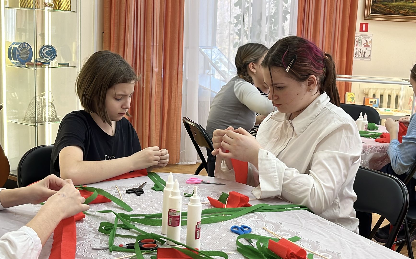 наро-фоминский городской округ, верея , мастер-класс, верейский музей, 80 лет победе,