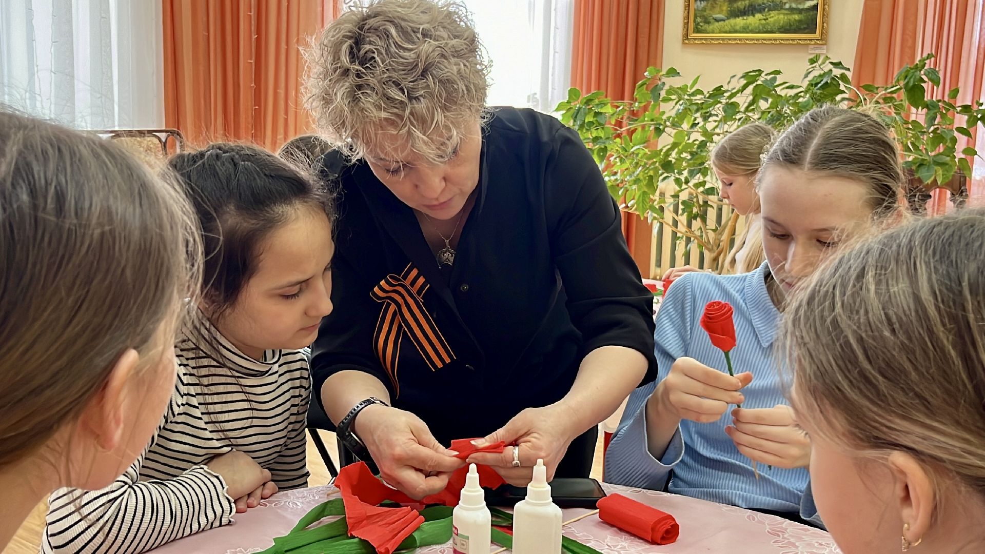 наро-фоминский городской округ, верея , мастер-класс, верейский музей, 80 лет победе,