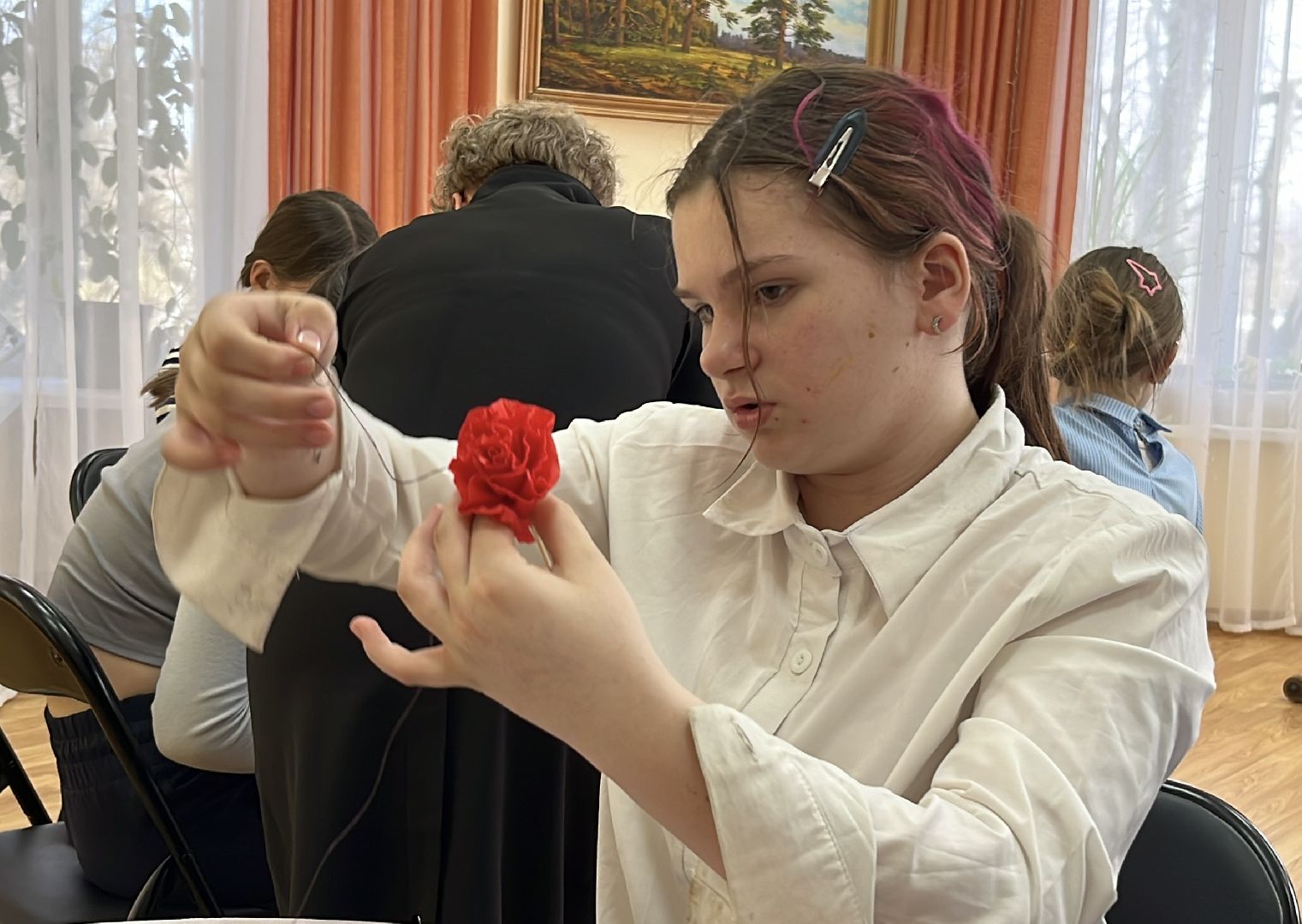 наро-фоминский городской округ, верея , мастер-класс, верейский музей, 80 лет победе,