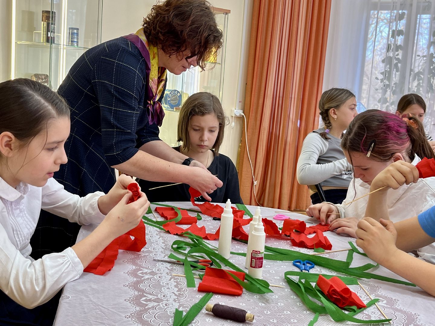 наро-фоминский городской округ, верея , мастер-класс, верейский музей, 80 лет победе,