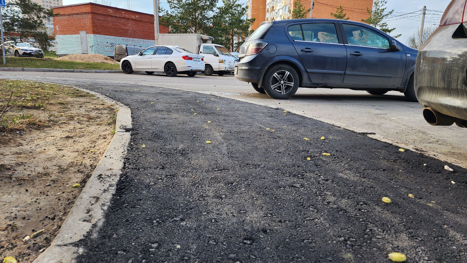 тротуар, ремонт, ремонт дорог, домодедово, подмосковье, дорожная служба, ямочный ремонт,