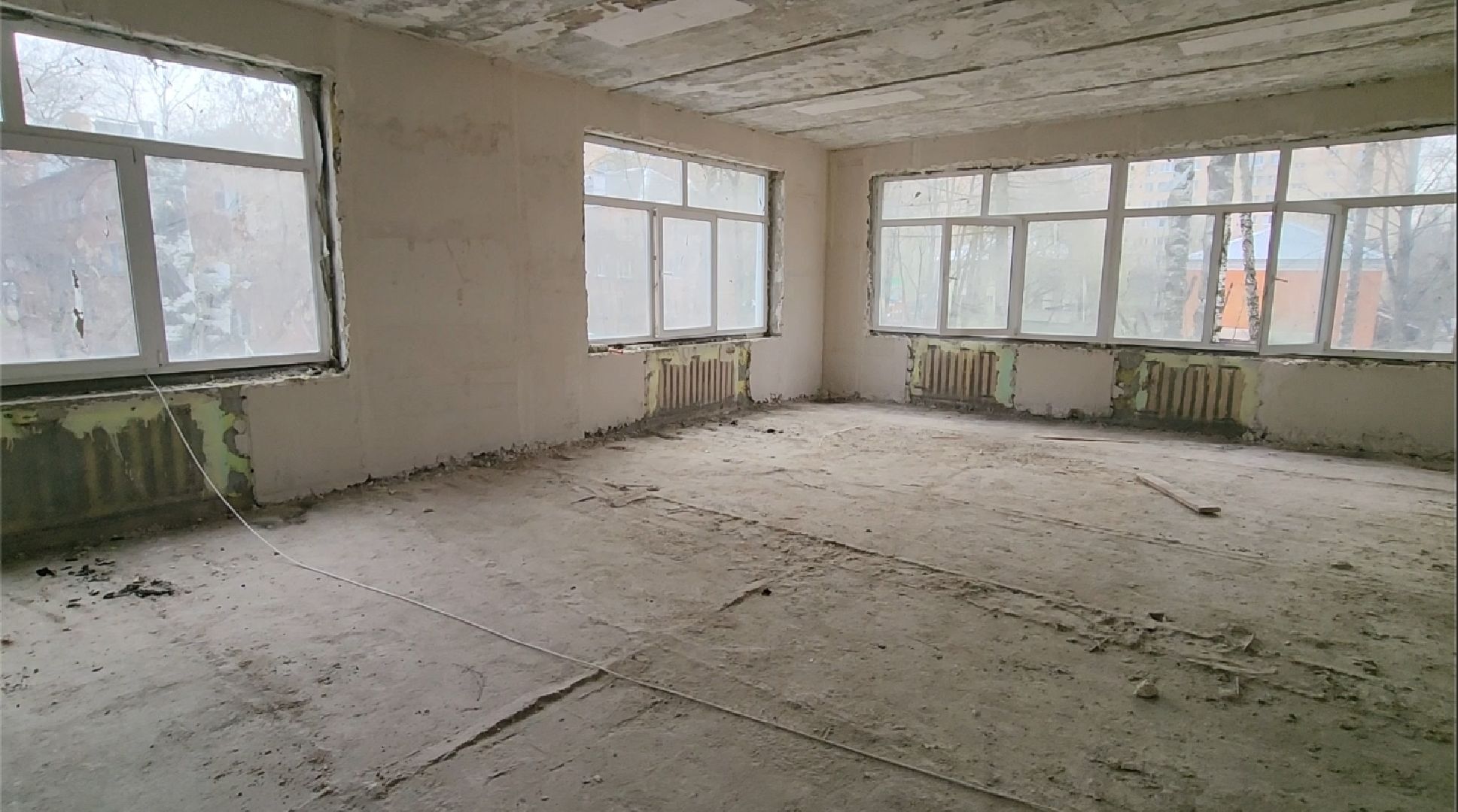 долгопрудный, капремонт детского сада,  штукатурные работы, штукатурка по маячкам, благоустройство территории,