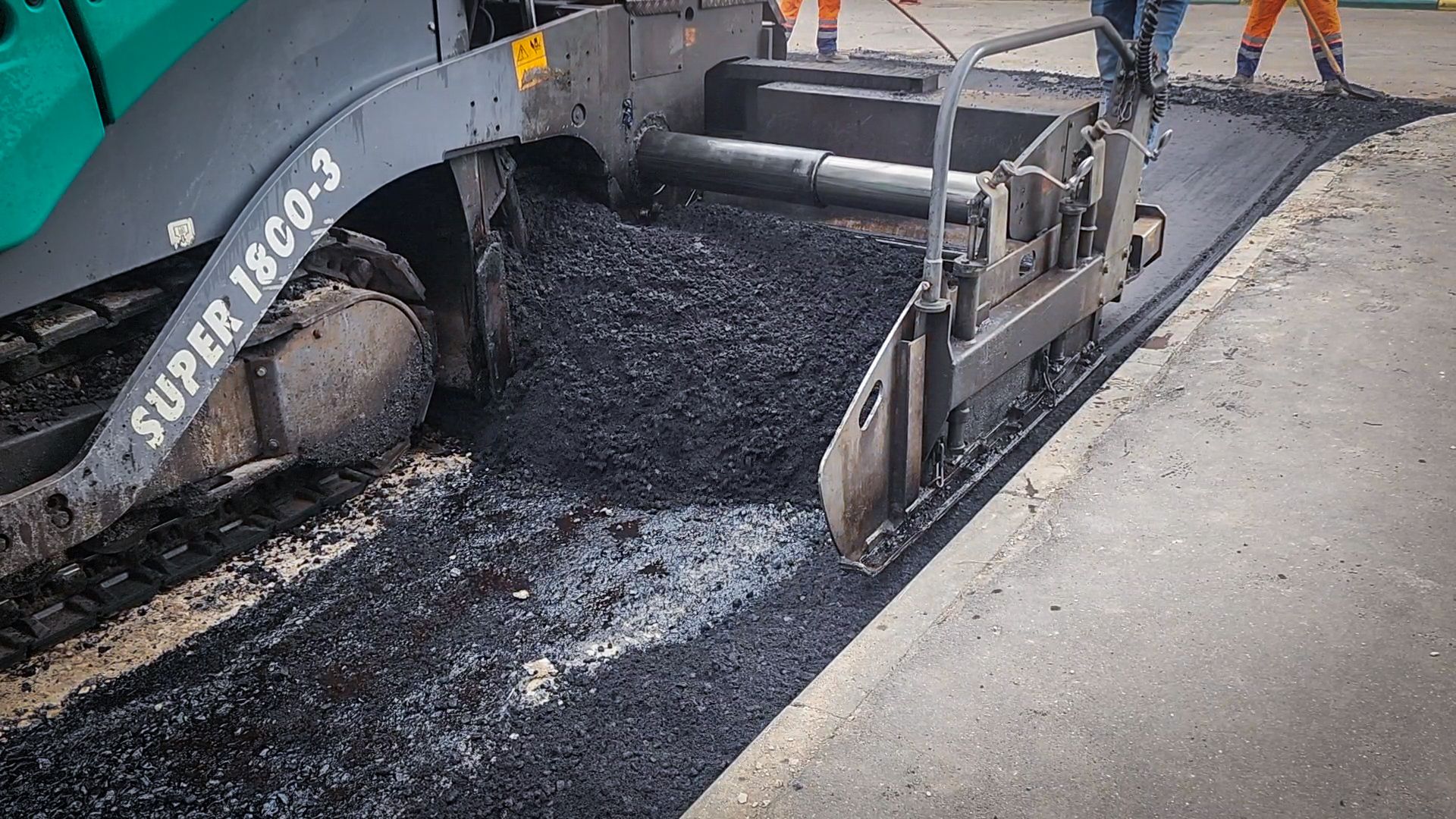 Бронницы, Ремонт дороги , Каширский переулок 59 , Укладка асфальта ,