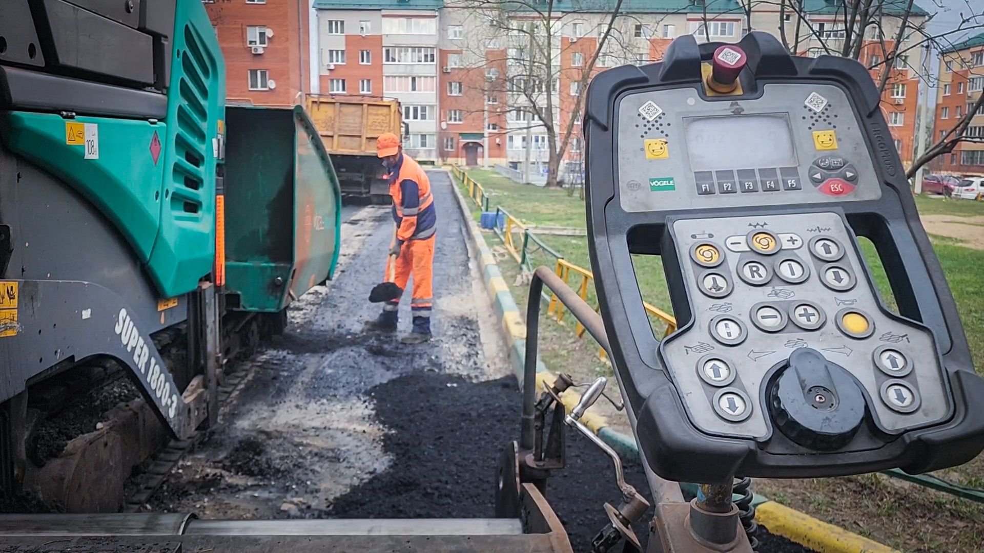 Бронницы, Ремонт дороги , Каширский переулок 59 , Укладка асфальта ,