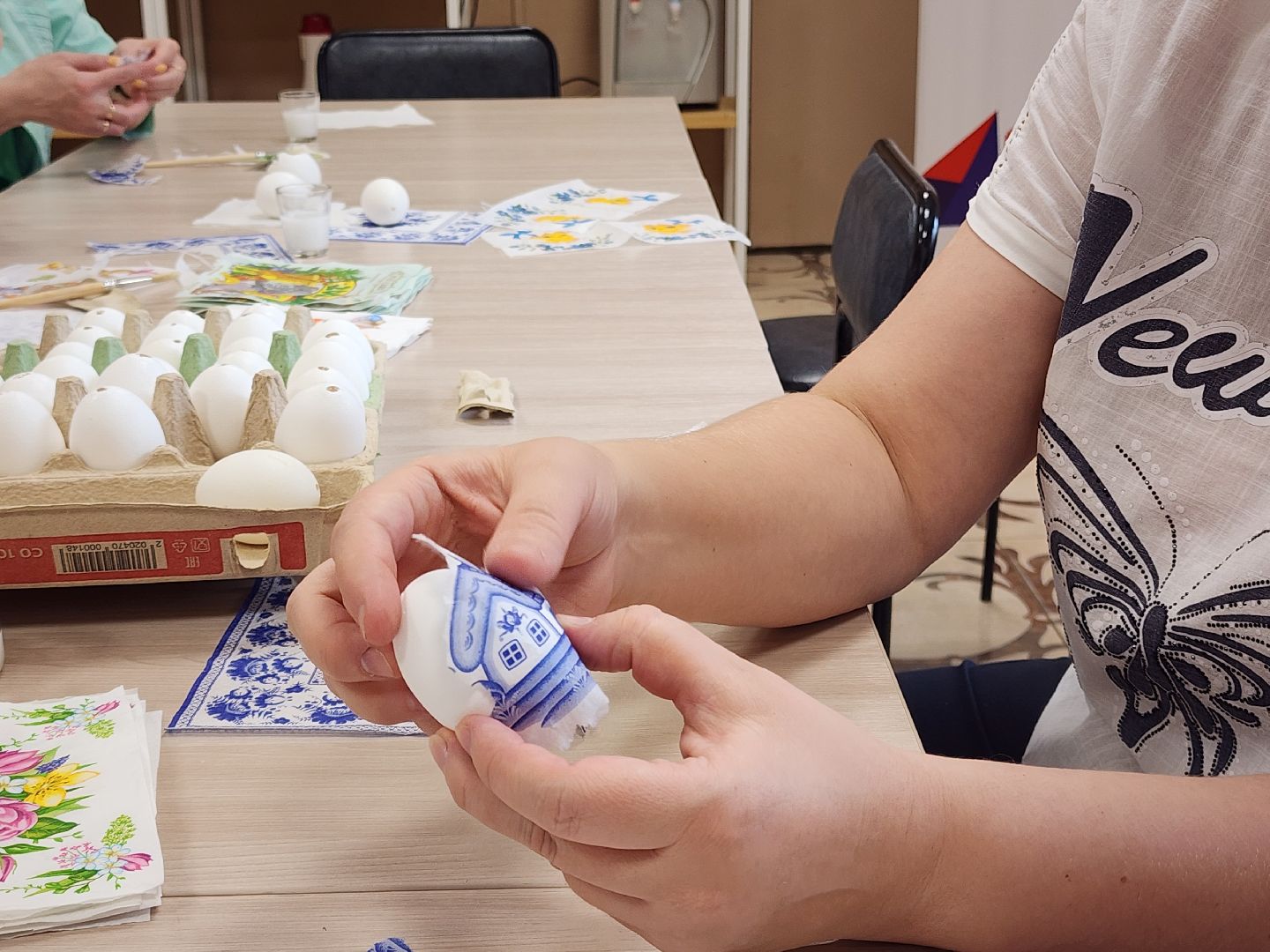 сергиев посад, многомама, декупаж, пасхальные яйца,