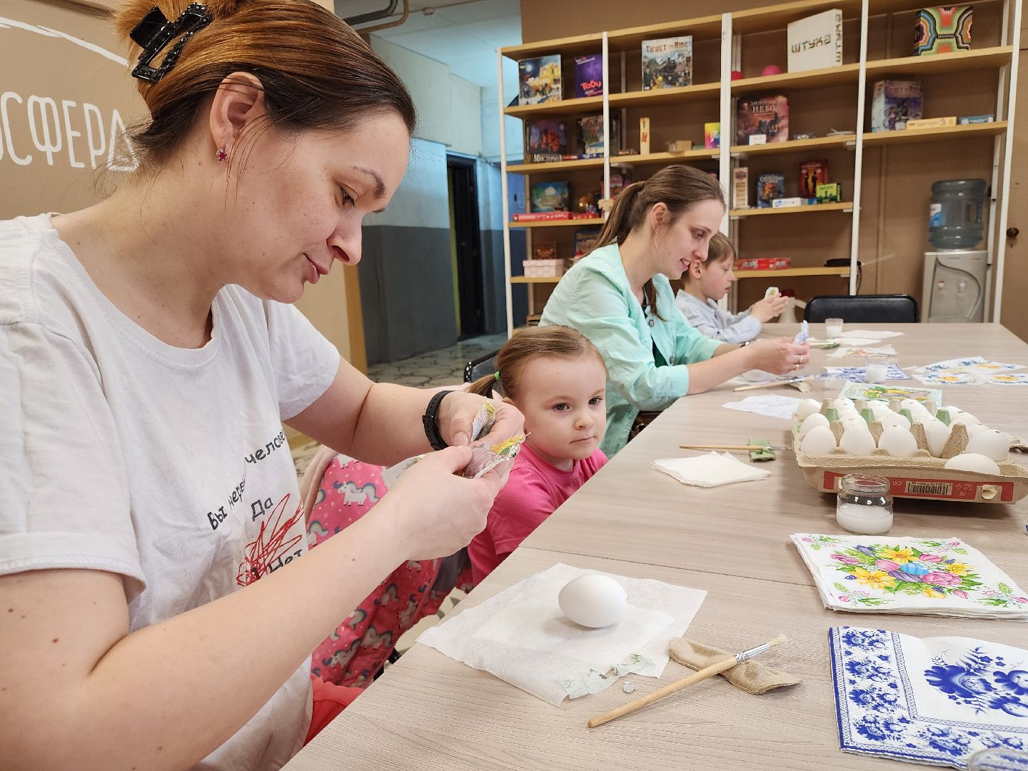 сергиев посад, многомама, декупаж, пасхальные яйца,