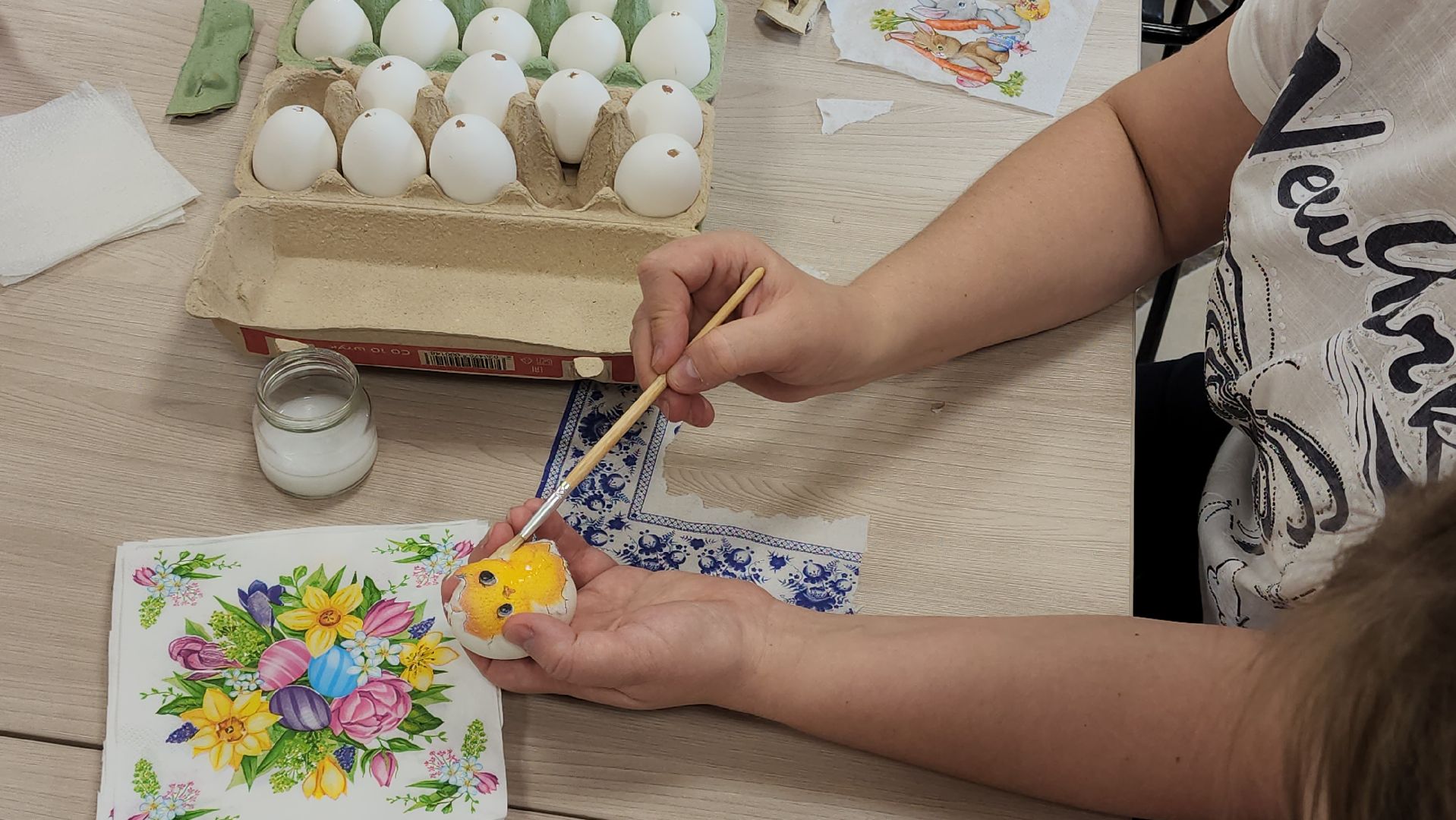 сергиев посад, многомама, декупаж, пасхальные яйца,