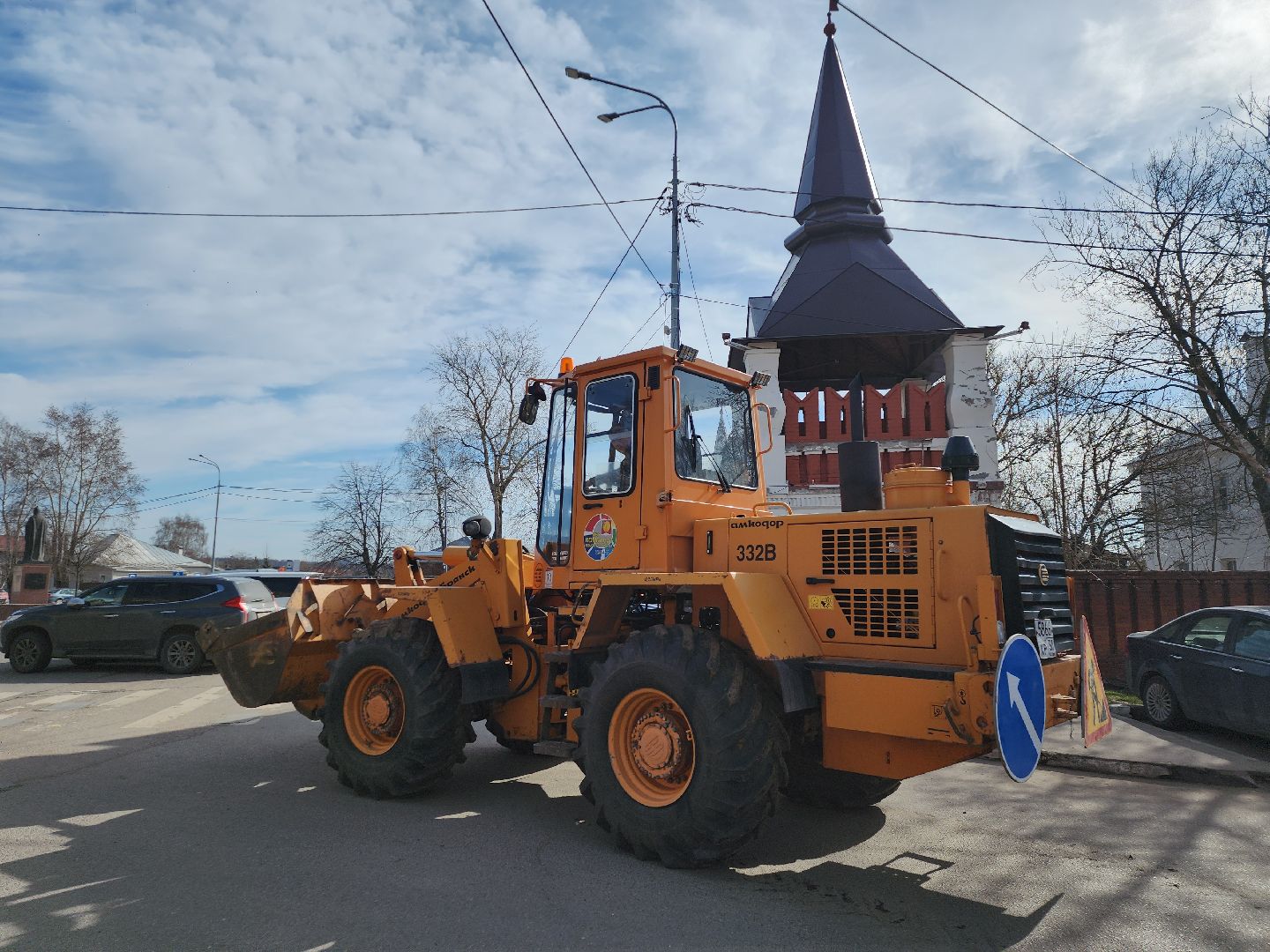 серпухов, подмосковье, уборка улиц,