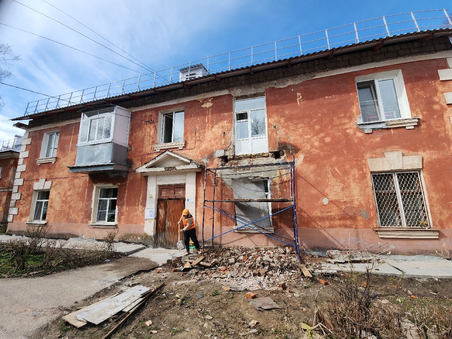 серпухов, подмосковье, капитальный ремонт фасада,