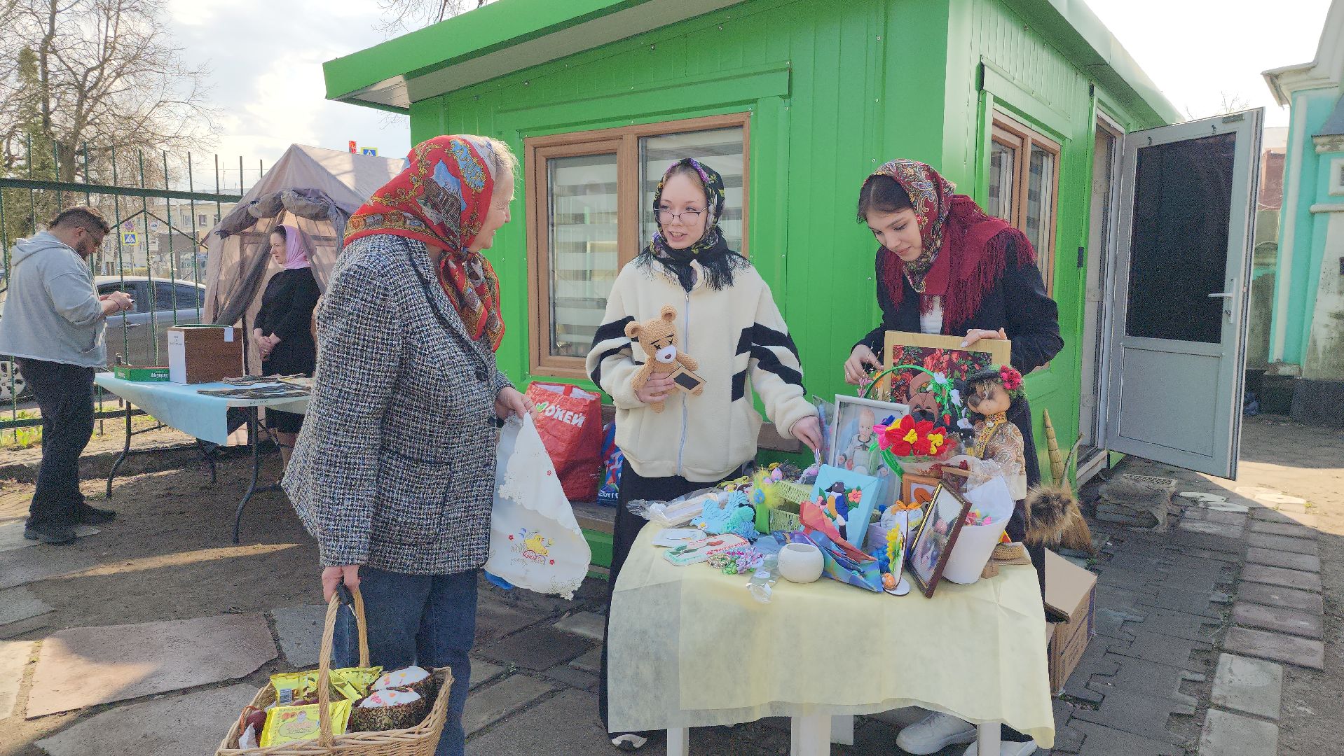 благотворительная ярмарка, сбор пожертвований,   благотворительный сбор, Старая Купавна, Богородский городской округ,