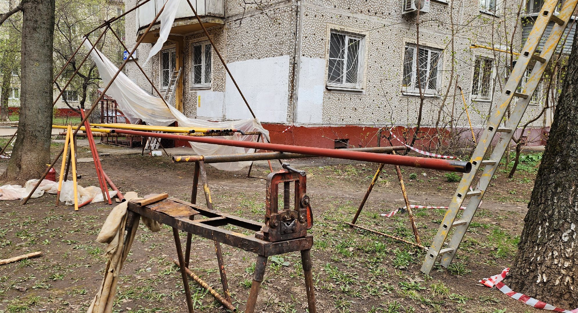 Химки, Ремонт, Газопровод,