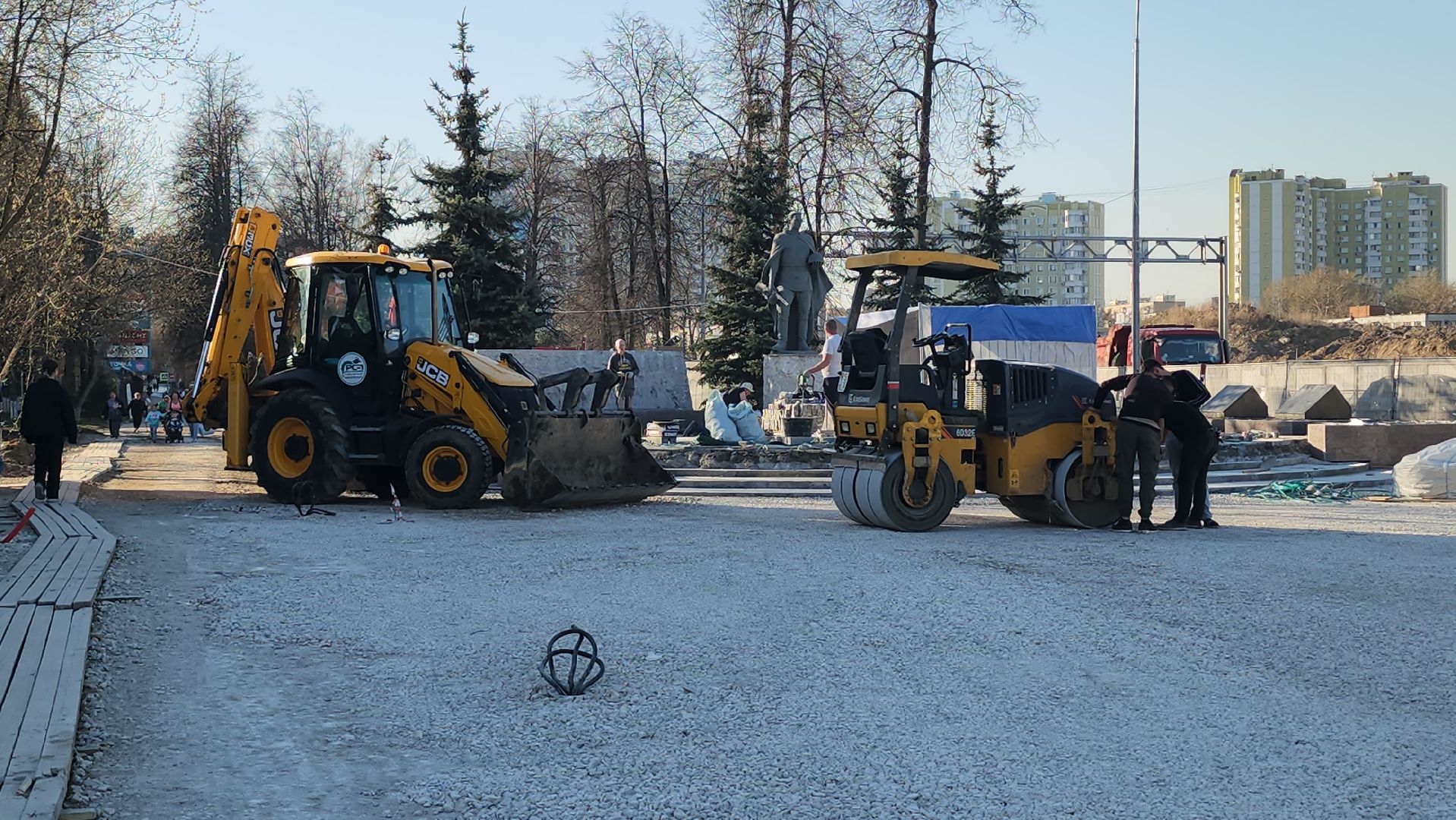 мемориал вечный огонь, Люберцы, день победы, благоустройство,