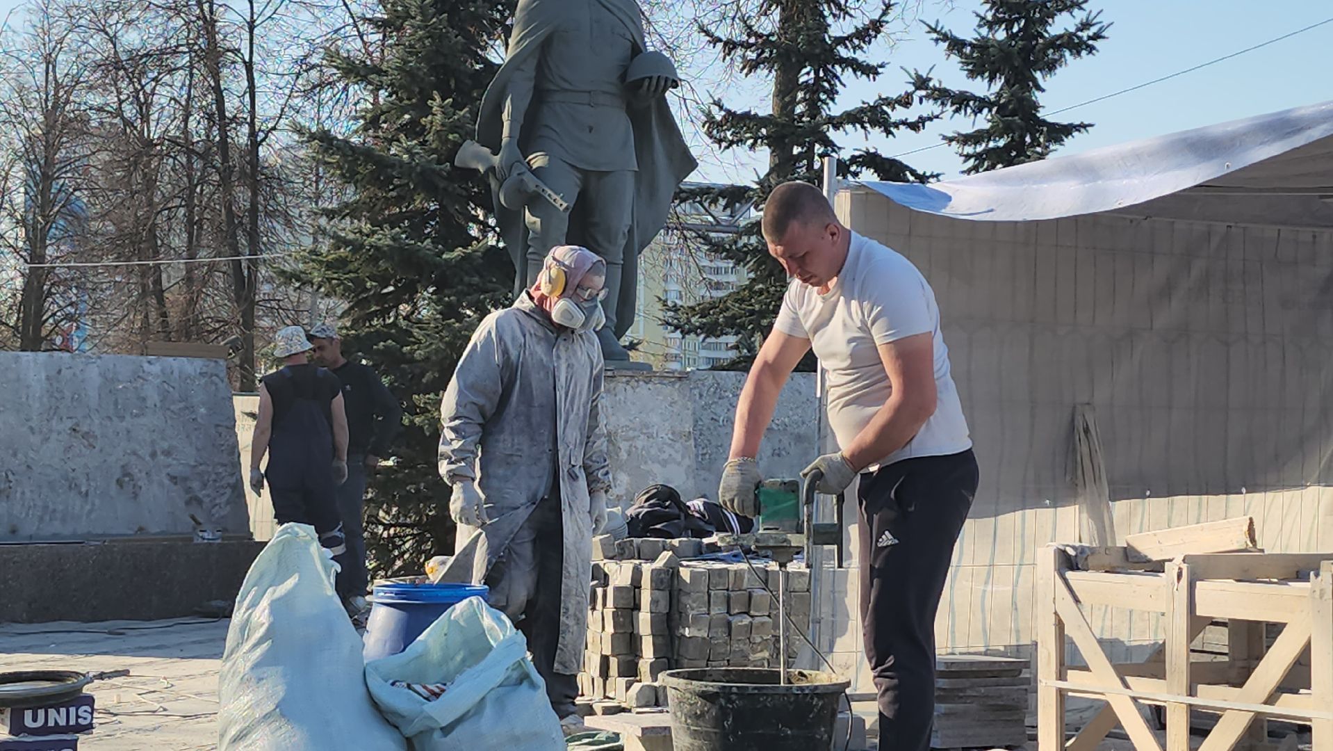 мемориал вечный огонь, Люберцы, день победы, благоустройство,