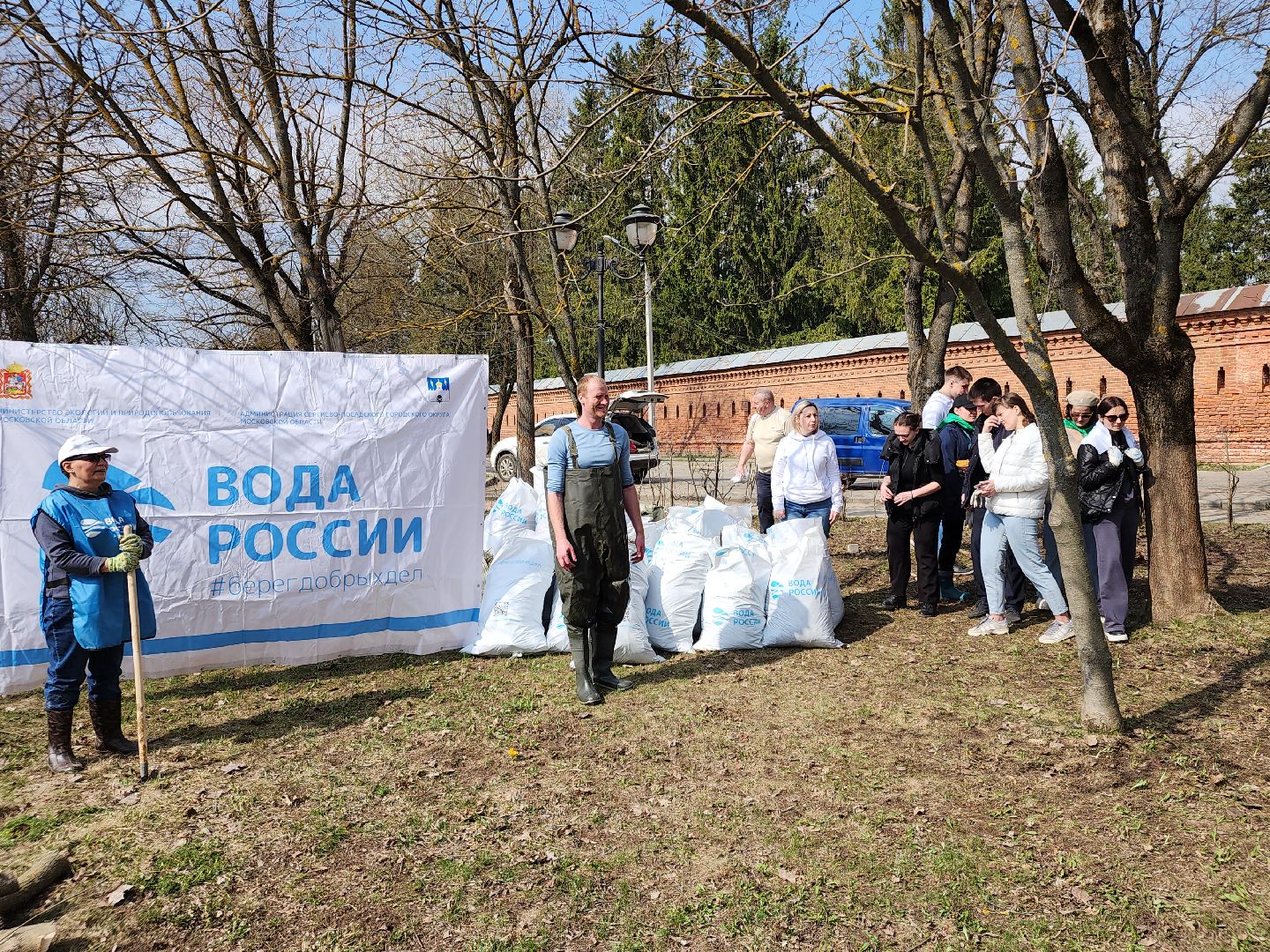 сергиев посад, кончура, очистка водоема, вода россии,