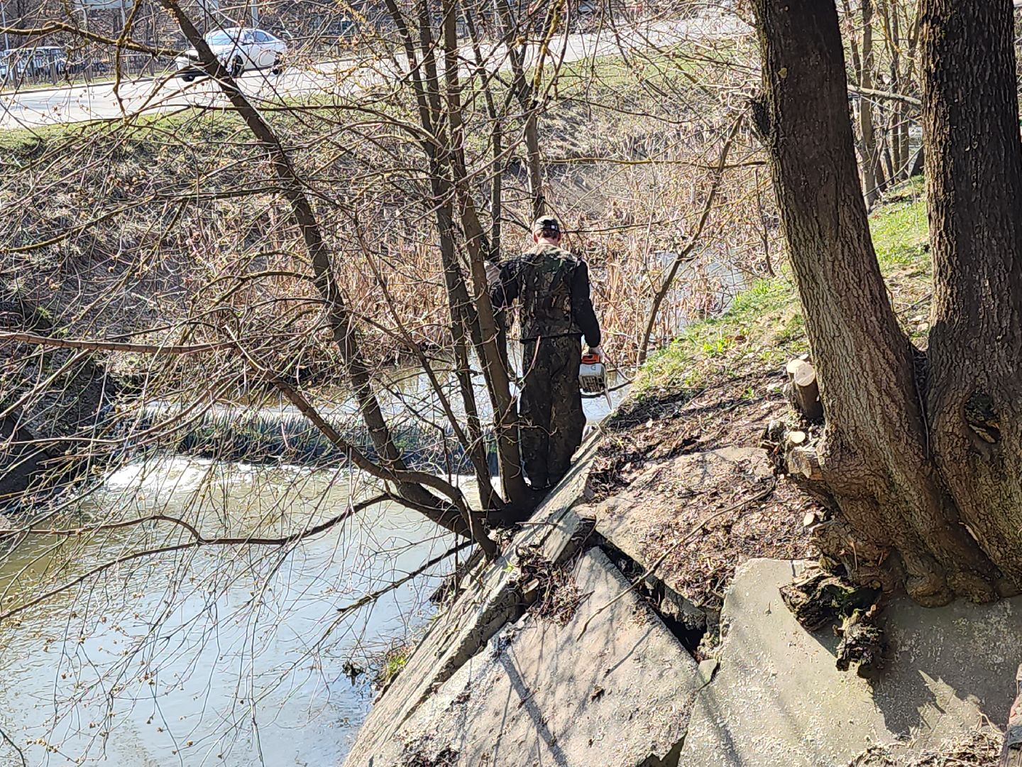 сергиев посад, кончура, очистка водоема, вода россии,