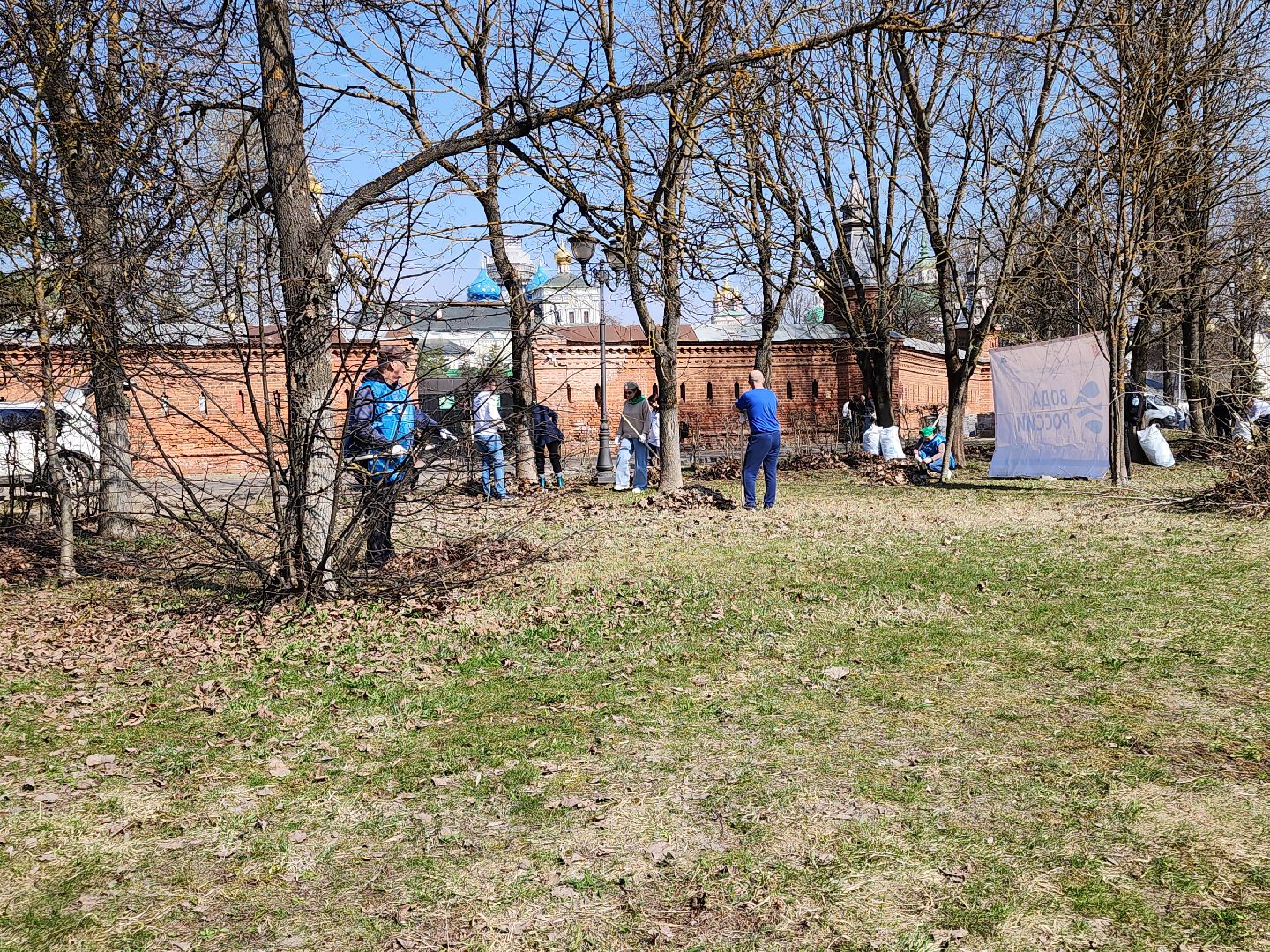 сергиев посад, кончура, очистка водоема, вода россии,