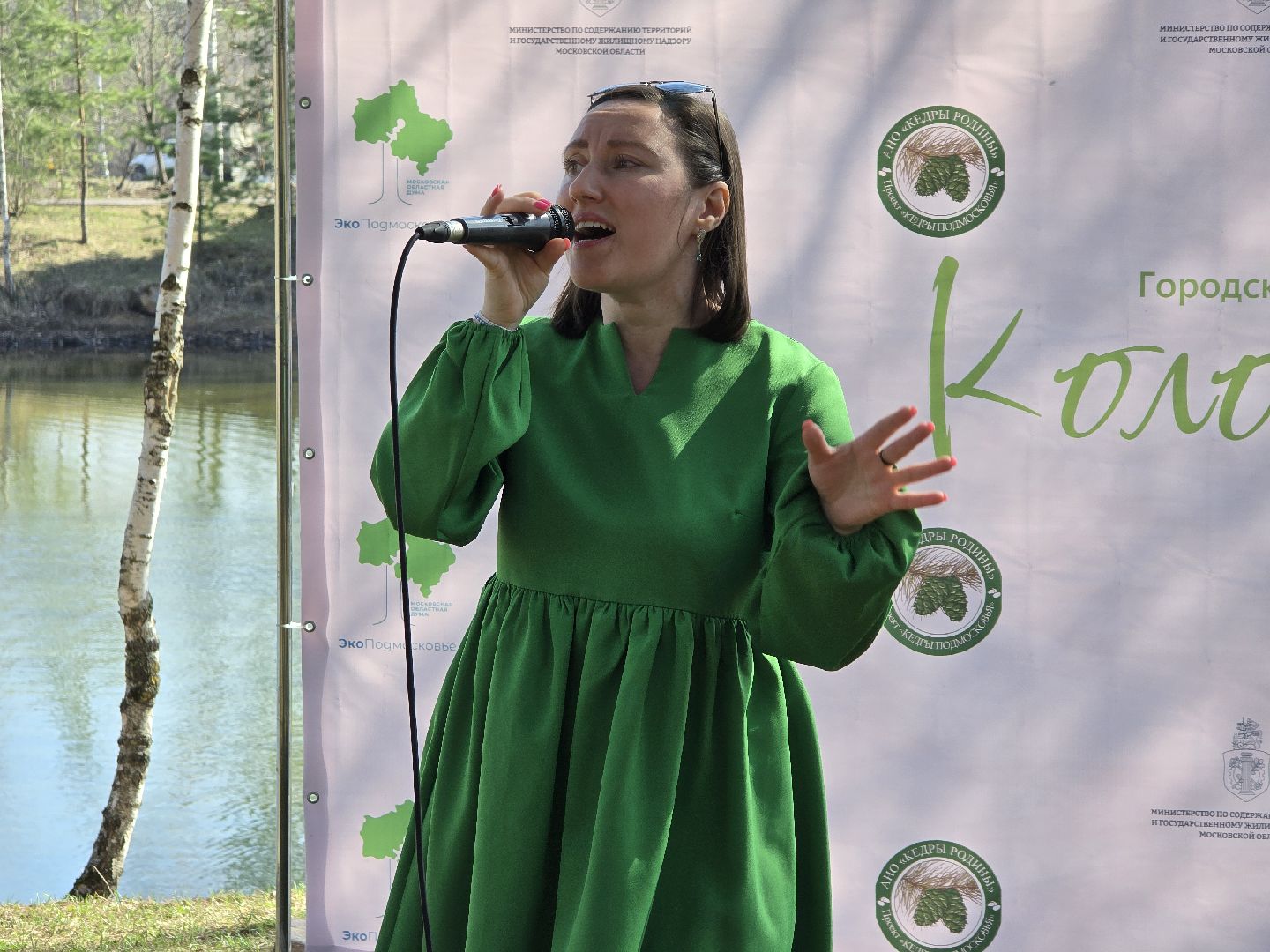 Коломна, кедры россии, высадка деревьев,