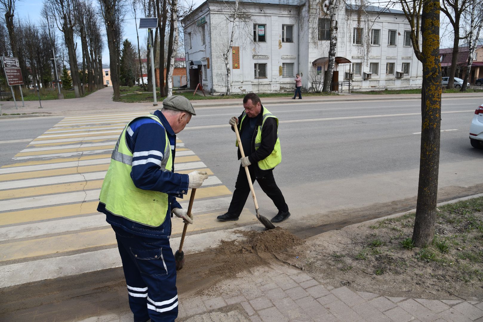 лотошино, мосавтодор, дорожники, уборка улиц,