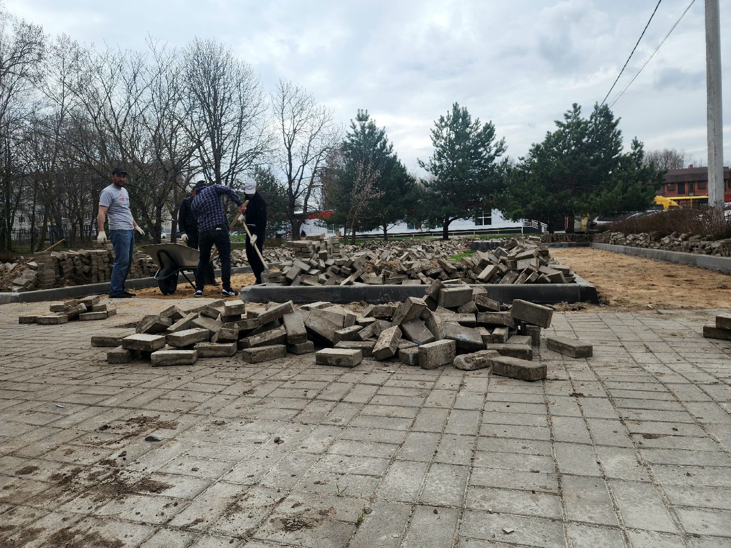 липицы, серпухов, 80 - летие победы, благоустройство памятников,