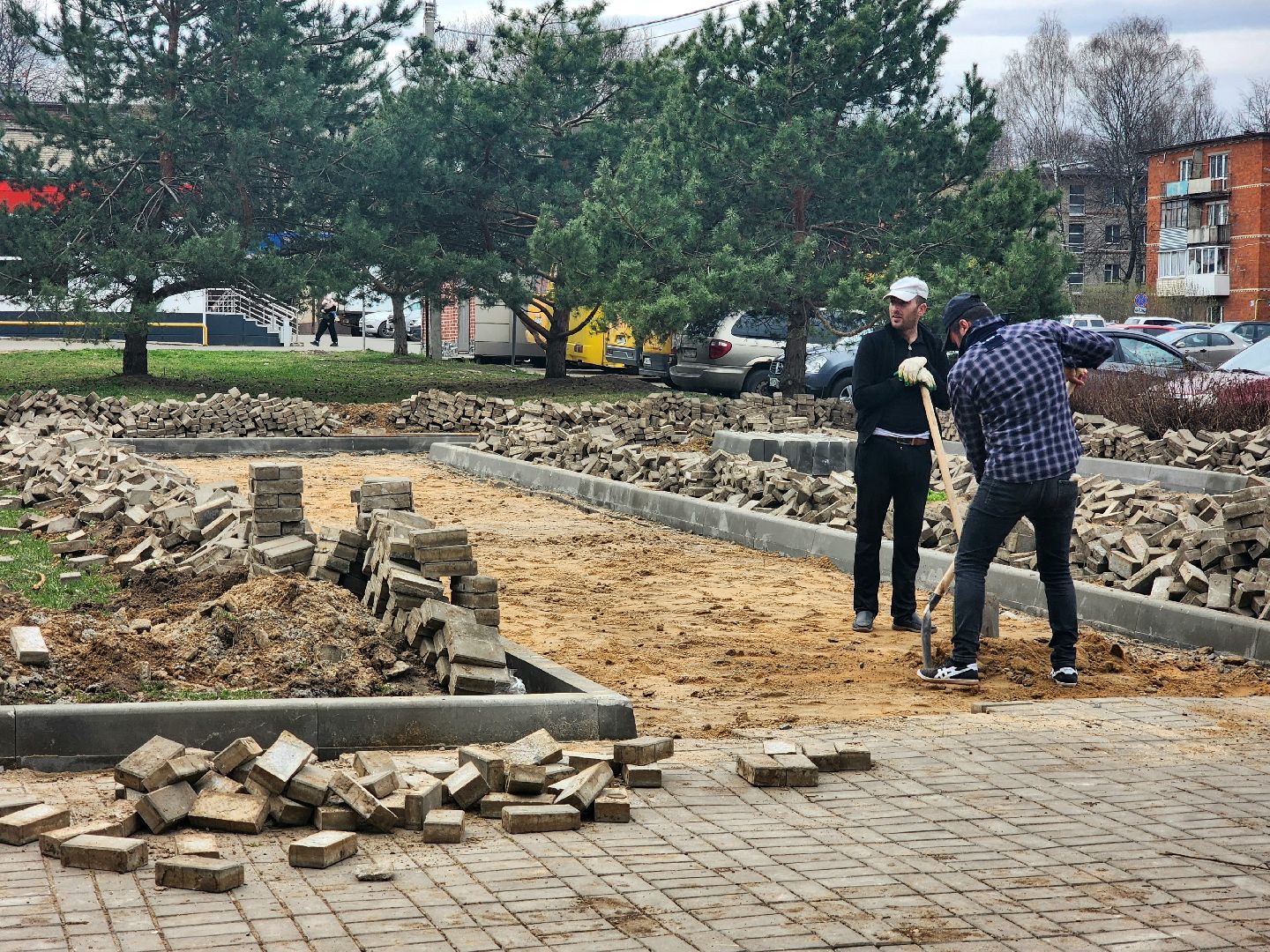 липицы, серпухов, 80 - летие победы, благоустройство памятников,