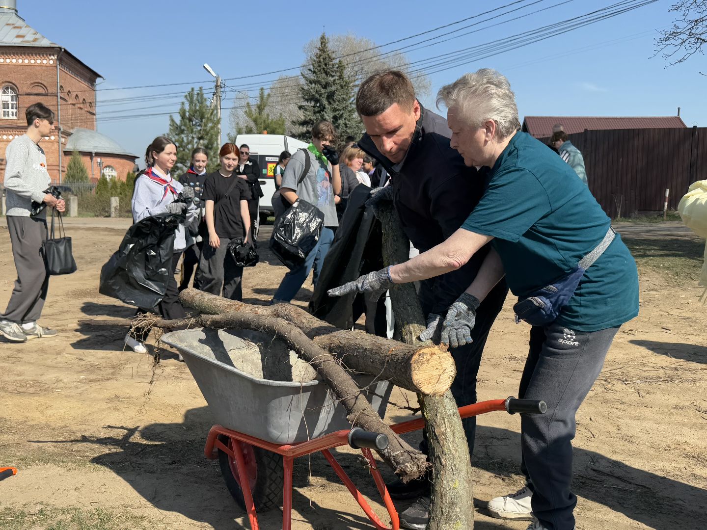 балашиха, субботник, новый милет,