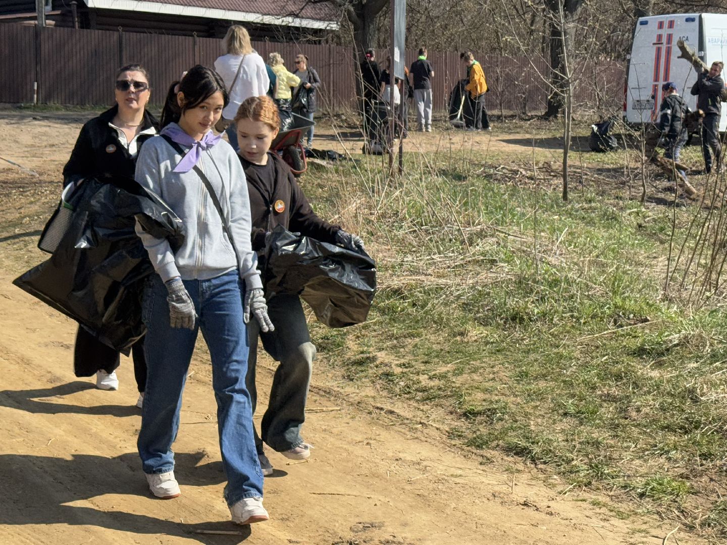 балашиха, субботник, новый милет,
