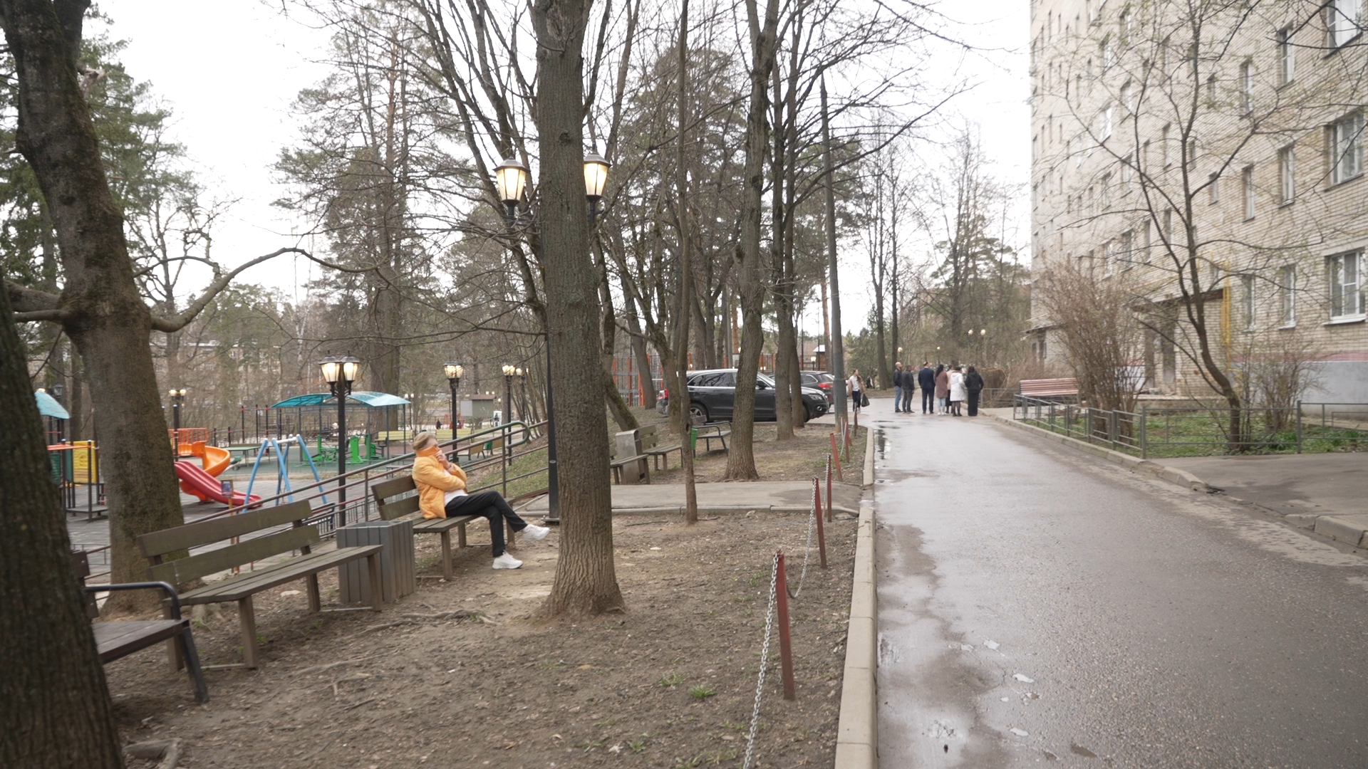 уличные фонари, свет на улице, Власиха фонари, освещение улиц, Власиха цветной бульвар,