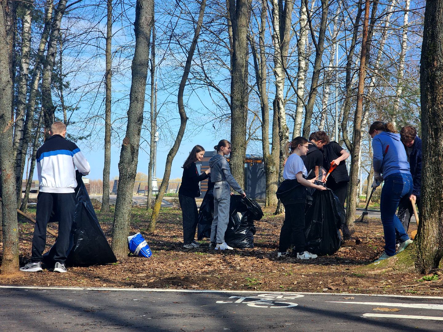 дубна, набережная, субботник, мы за чистоту, волонтеры подмосковья, молодая гвардия,