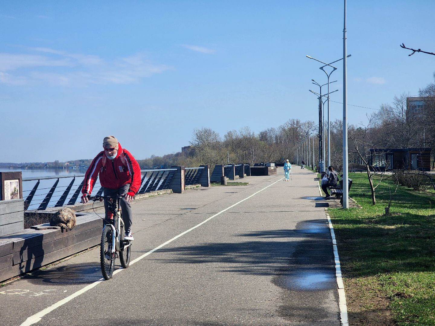 дубна, набережная, субботник, мы за чистоту, волонтеры подмосковья, молодая гвардия,