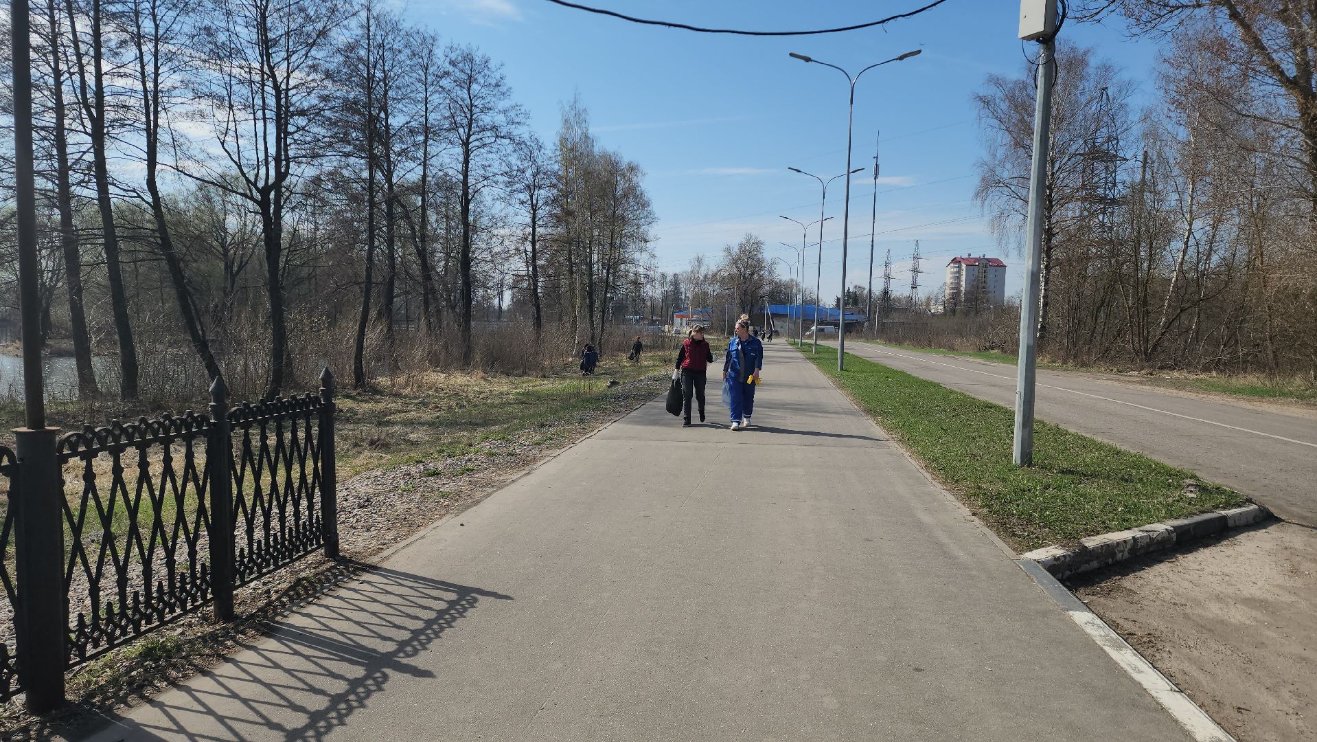 субботник, шатура, шатурская грэс, благоустройство,