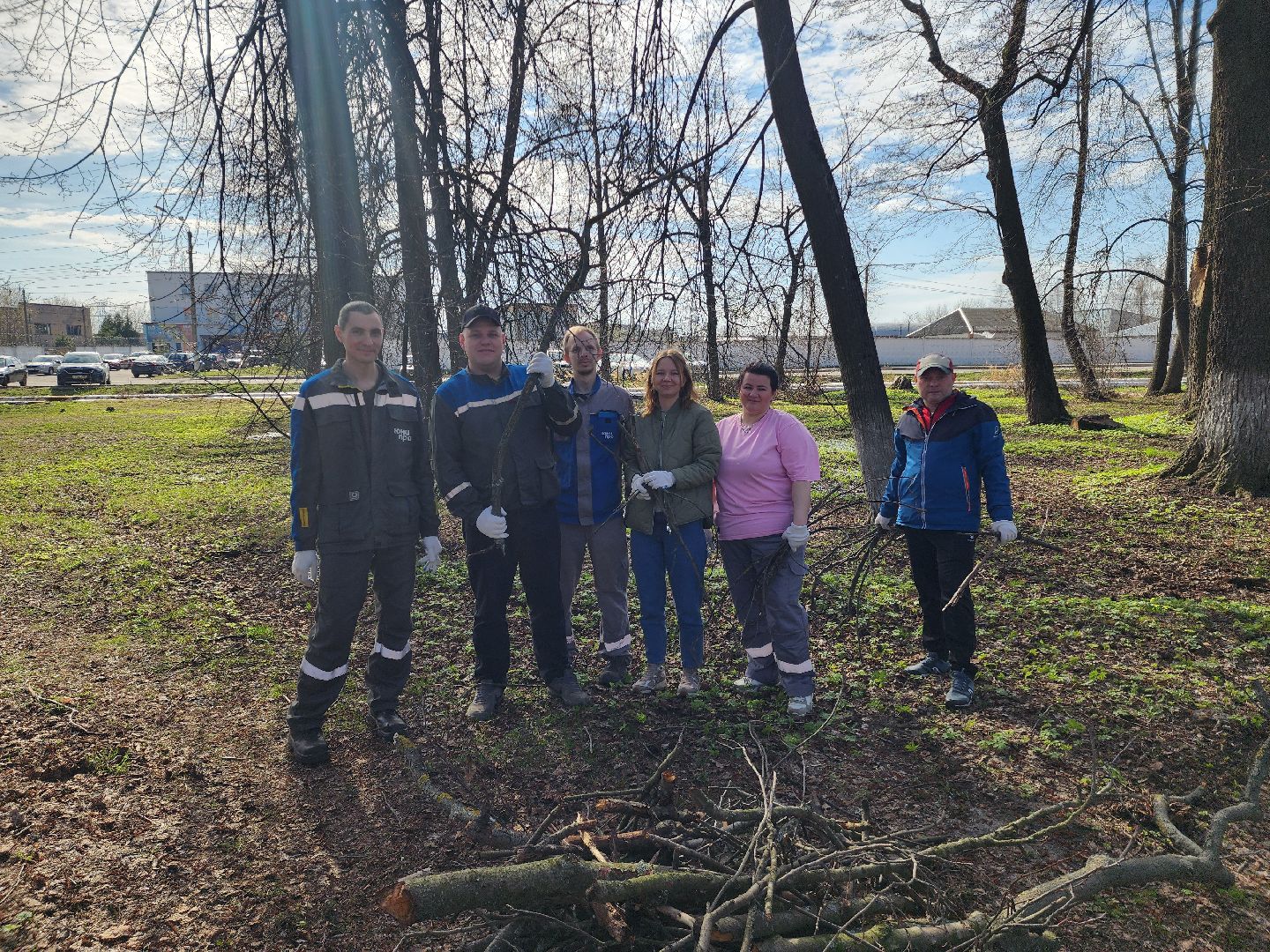 субботник, шатура, шатурская грэс, благоустройство,